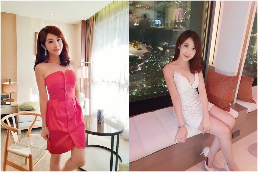 黃若薇外型亮麗，常在臉書粉絲團分享生活趣事，網友也常熱烈回應，粉絲團更擁13萬用戶點讚。（翻攝黃若薇臉書）