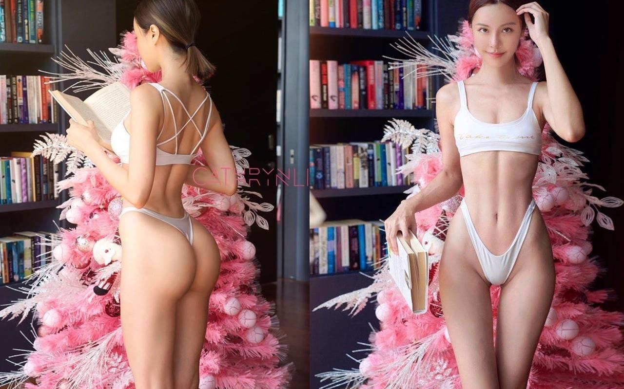 李元玲的尺度一向很大。（翻攝李元玲IG）