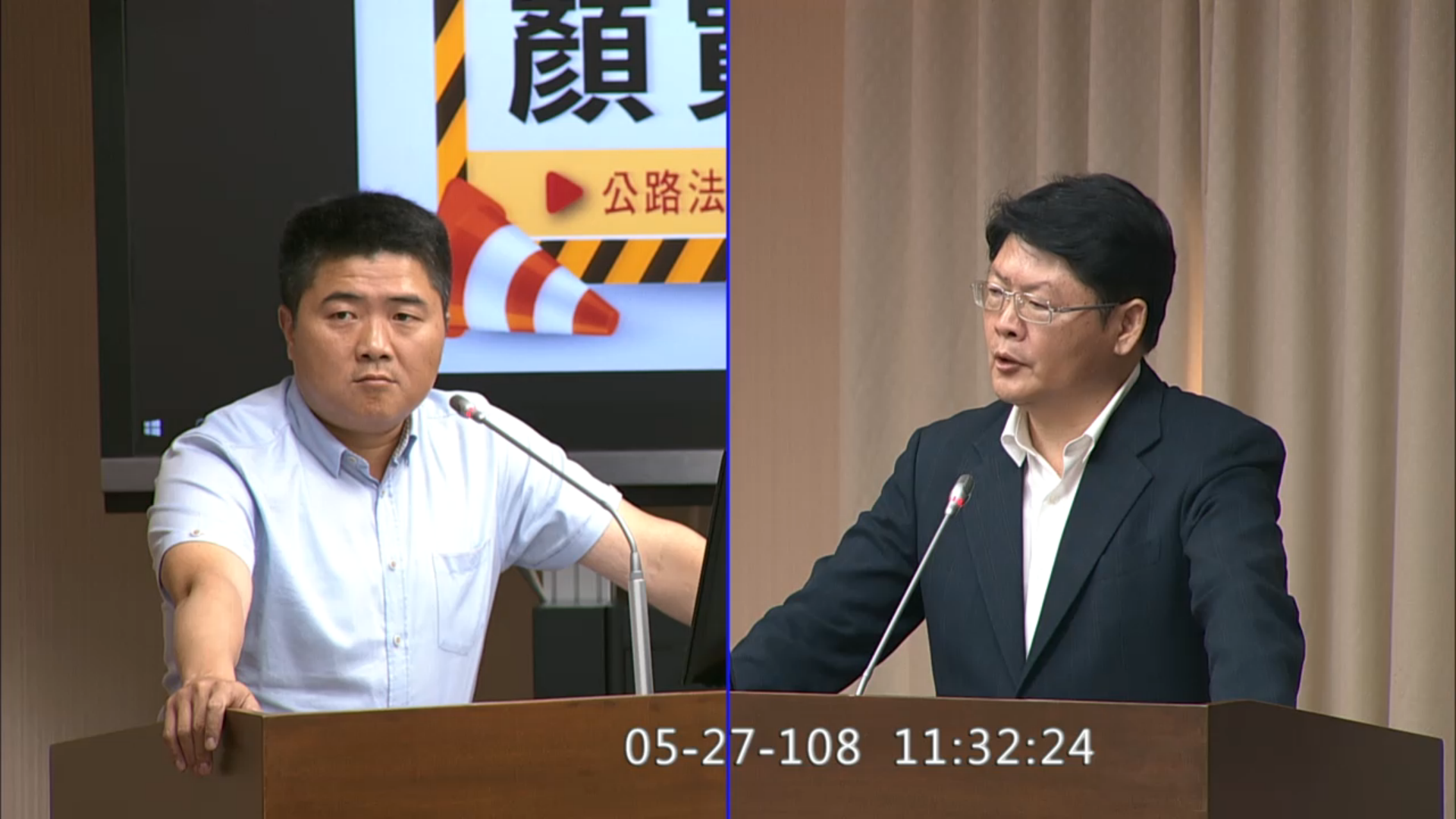 國民黨立委顏寬恒今年5月27日曾針對遠航營運狀況質詢交通部次長黃玉霖。（翻攝立法院iVod系統）