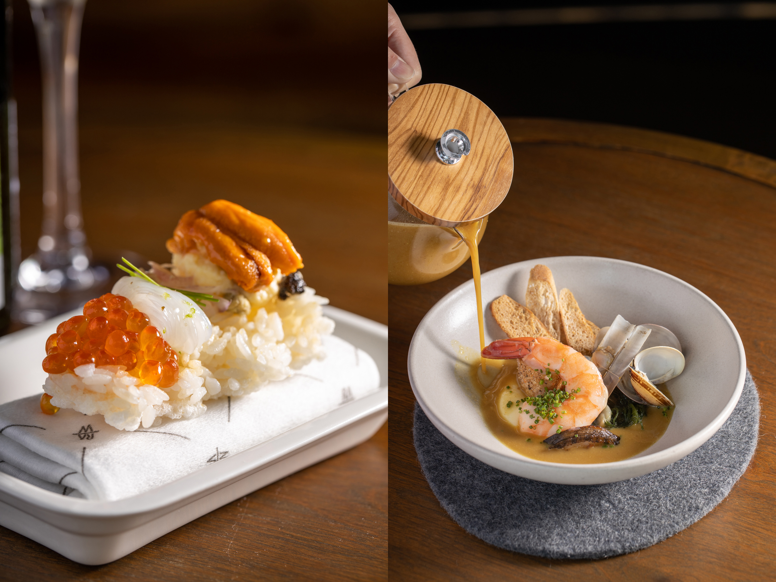 青森縣政府與江振誠合作，運用青森豐饒的物產設計菜單，把北國風土搬上RAW餐桌。