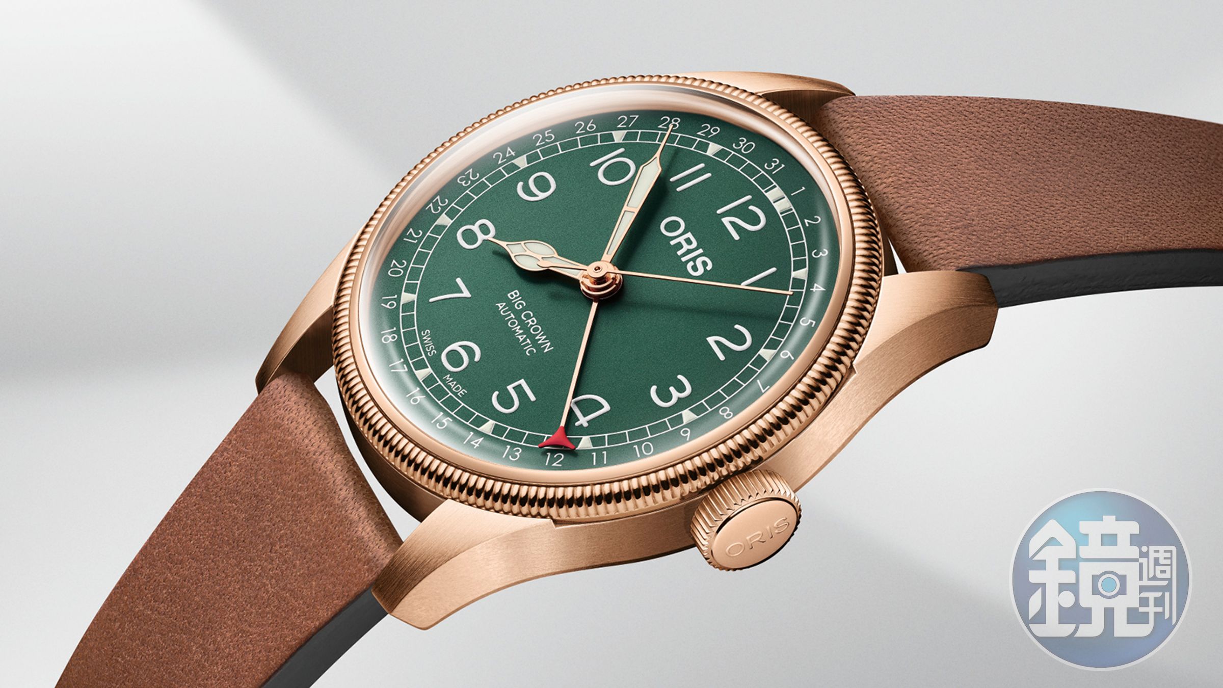 錶徑40mm、時間及日期指示、自動上鏈機芯、建議售價NT$ 60,000