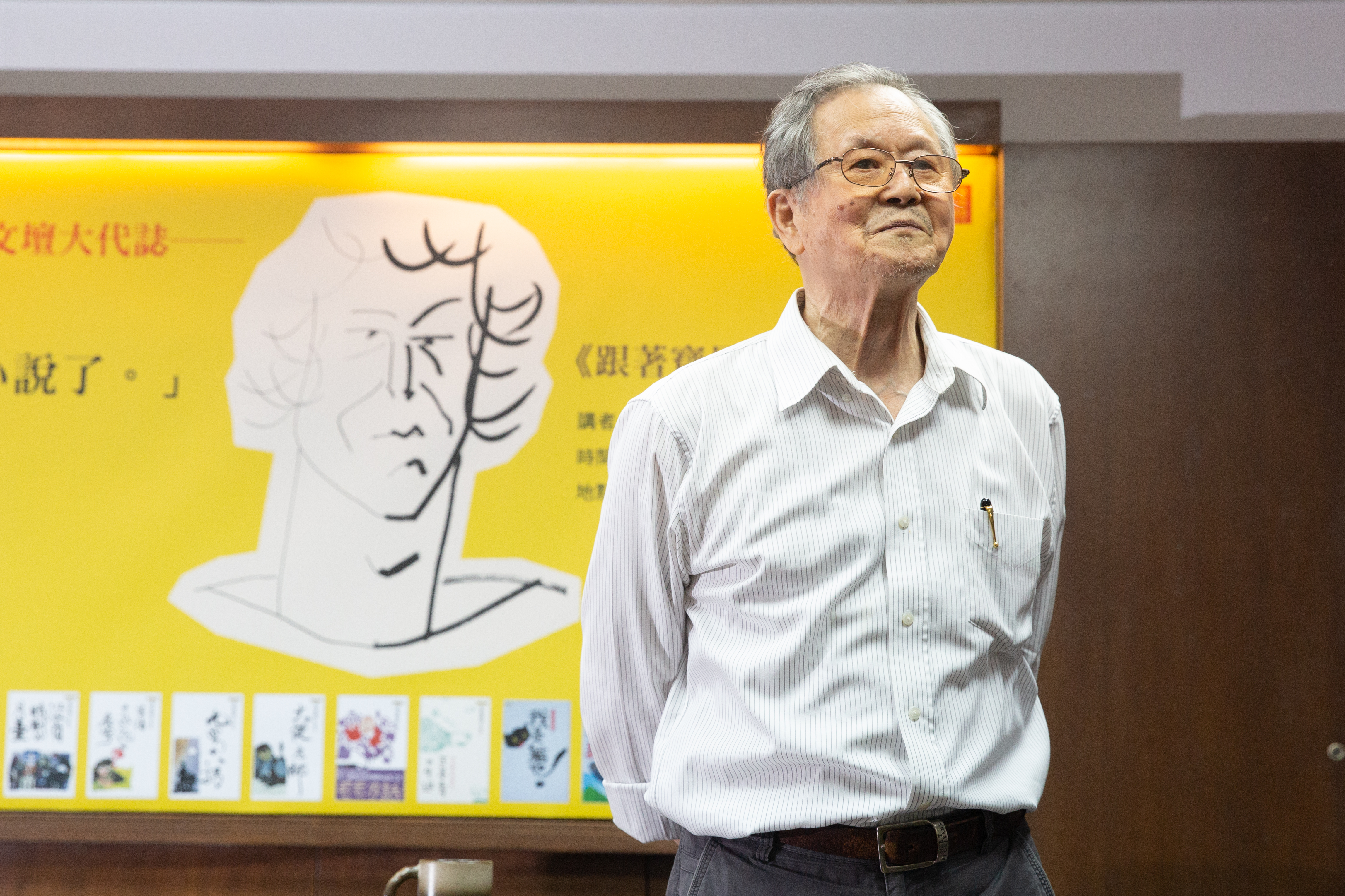 黃春明是一個說故事能手，演講過程擠眉弄眼說學逗唱，非常精彩。