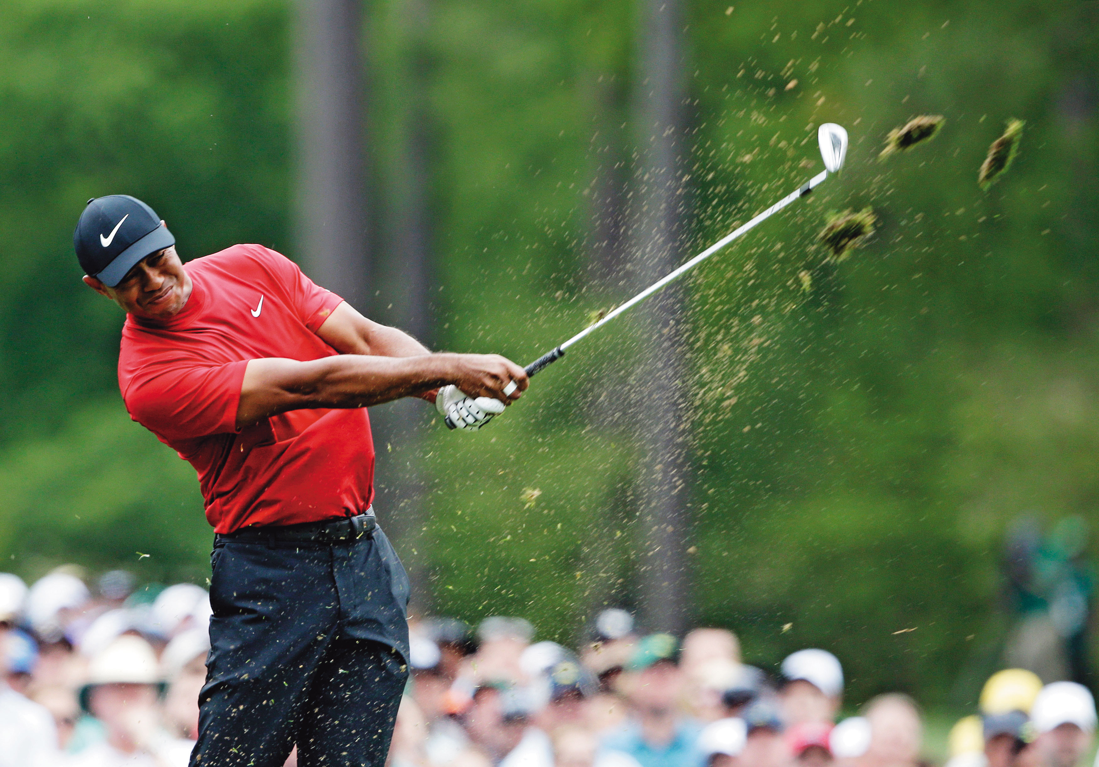 老虎伍茲今年奪下生涯第五座美國名人賽冠軍，帶動美系高爾夫球股價創近期新高。（東方IC）