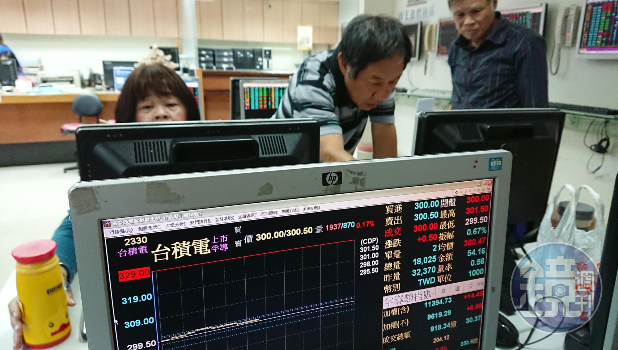 台積電股價站上歷史高點，激勵相關供應鏈公司股價，也讓加權指數刷新29年以來新高。