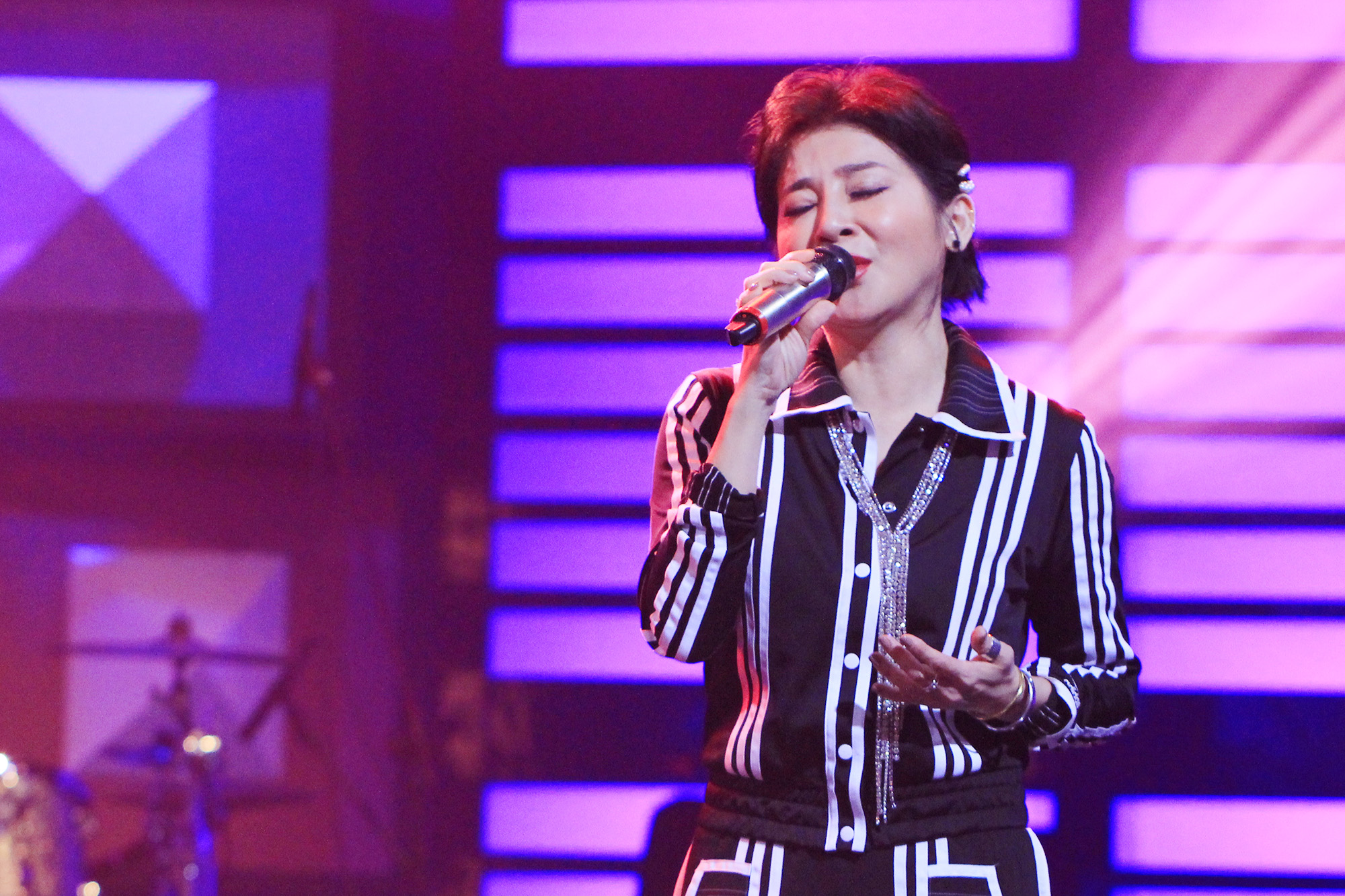 王彩樺在節目中透露自己一直最想演的角色是瘋子。（公視提供）