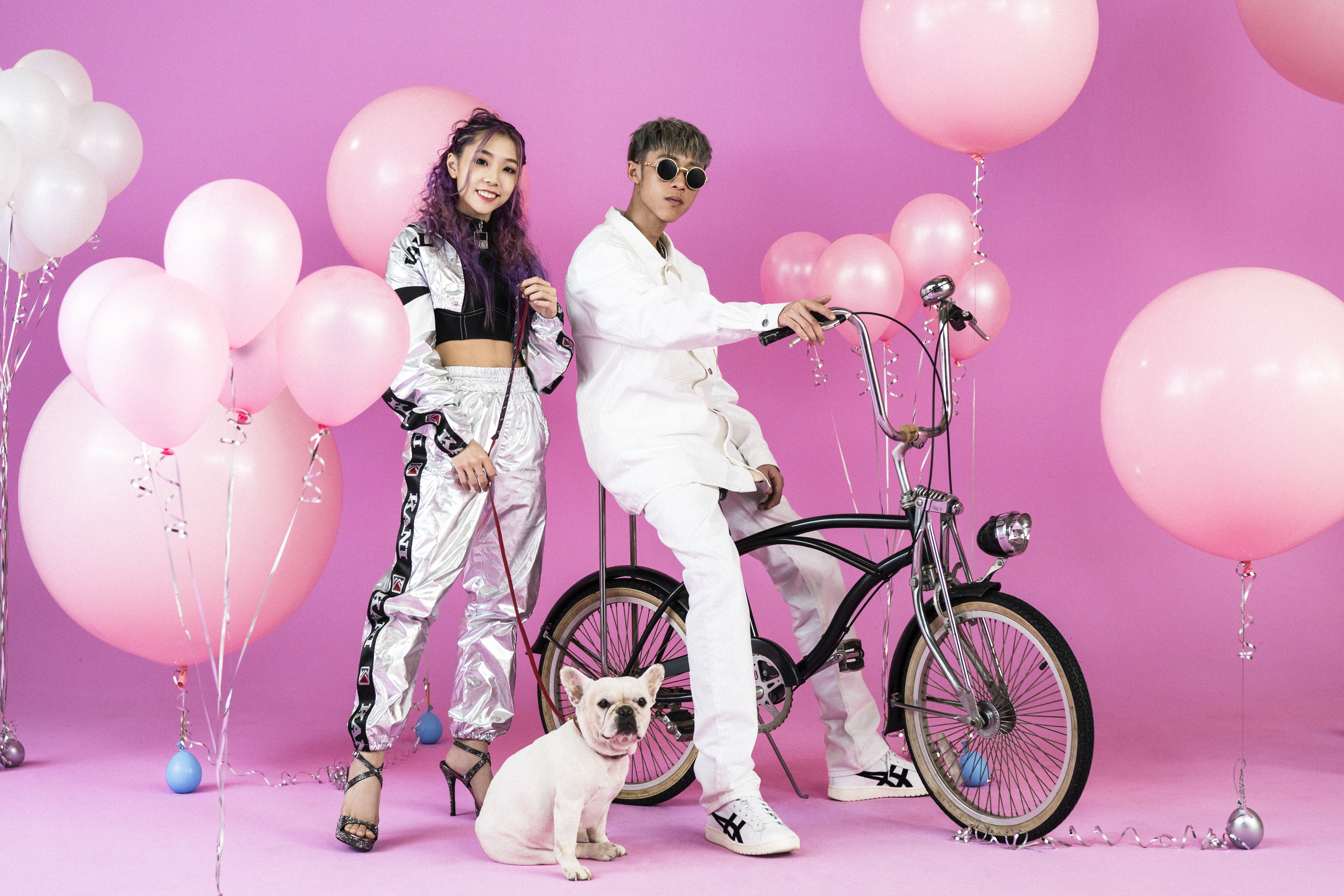 李艾薇與艾文，聯手推出新單曲〈Be Alright〉。（混血兒娛樂提供）