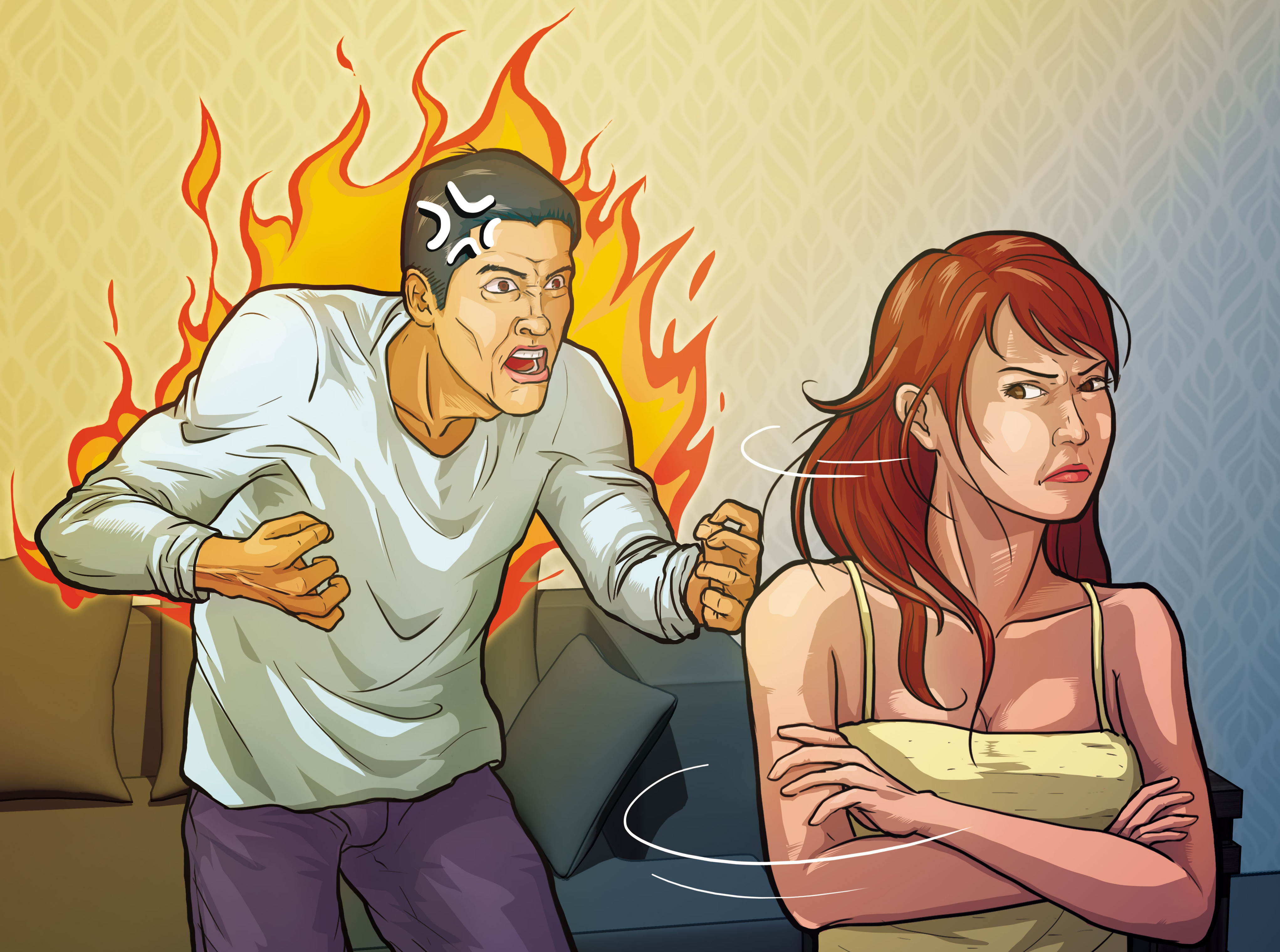 馬姓留美碩士不滿小女友提分手,竟持尖刀將她割喉殺害、殘暴毀容。(圖為示意畫面)