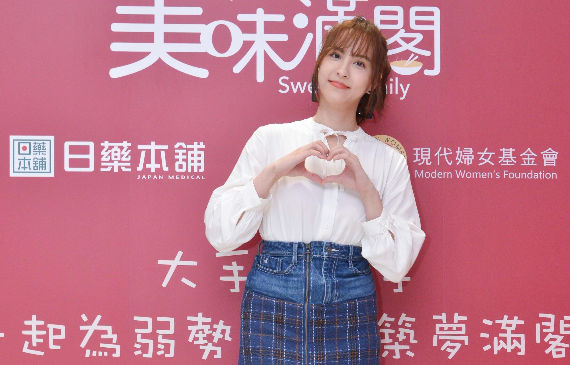 《美味滿閣》魏蔓表示平常也都在關注公益與社會議題。（東森提供）