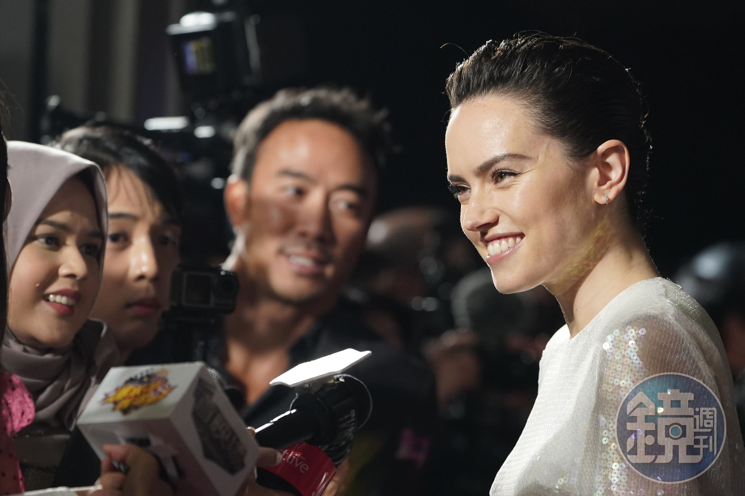 英國女星黛西蕾德莉因主演《星戰》系列第7~9部曲而成名，累積不少粉絲。（迪士尼提供）