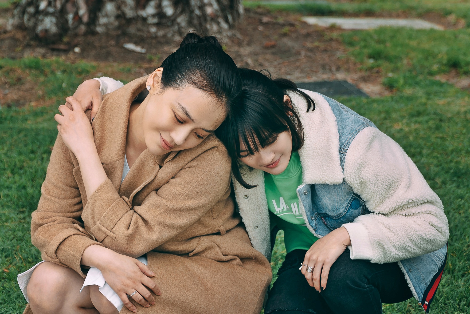 文淇與馬思純分飾母女，但其實兩人也是相差15歲。（双喜提供）
