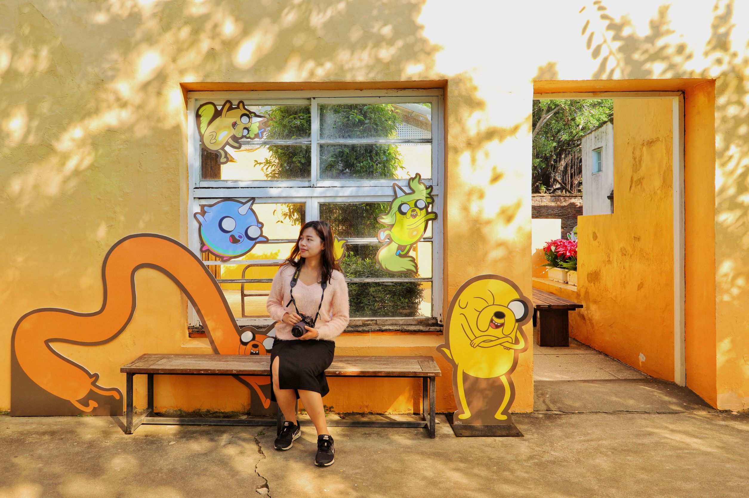 12月《探險活寶》的成員把安平樹屋變萌了。