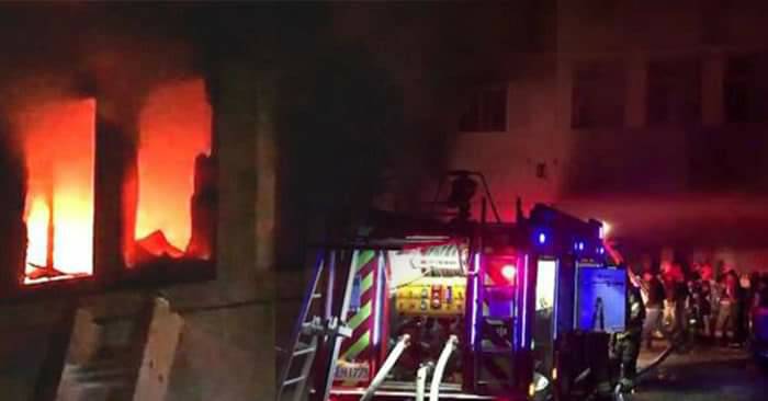 台南玉井今晨發生縱火事件，無情大火一次奪走7條寶貴性命。（翻攝自爆料公社）