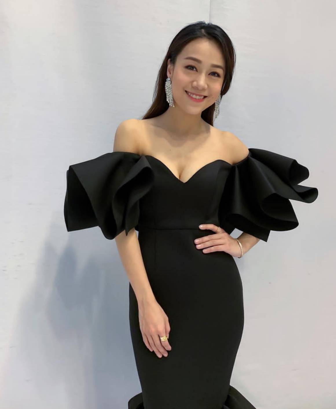 黃心穎今早返港，僅表示回來是探訪家人。（翻攝自黃心穎IG）