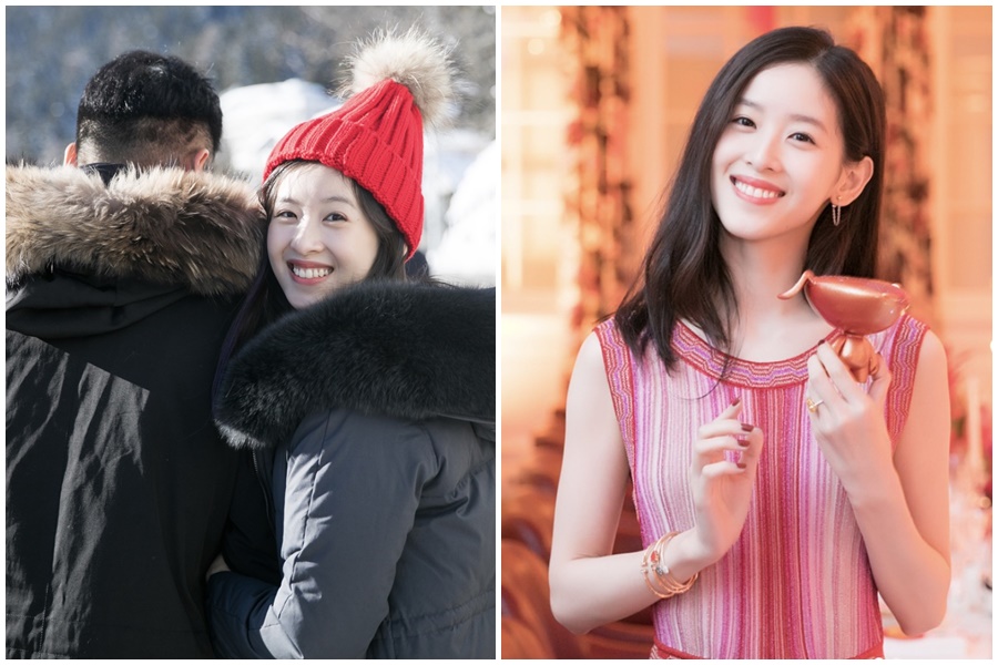 因手握奶茶而爆紅的章澤天，嫁入豪門後卻爆出老公性侵的消息。（翻攝zetianzzz IG）