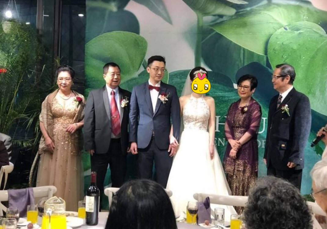 巴戈昨晚泛淚嫁女,意外讓女兒驚人美貌曝光。(翻攝自網路)