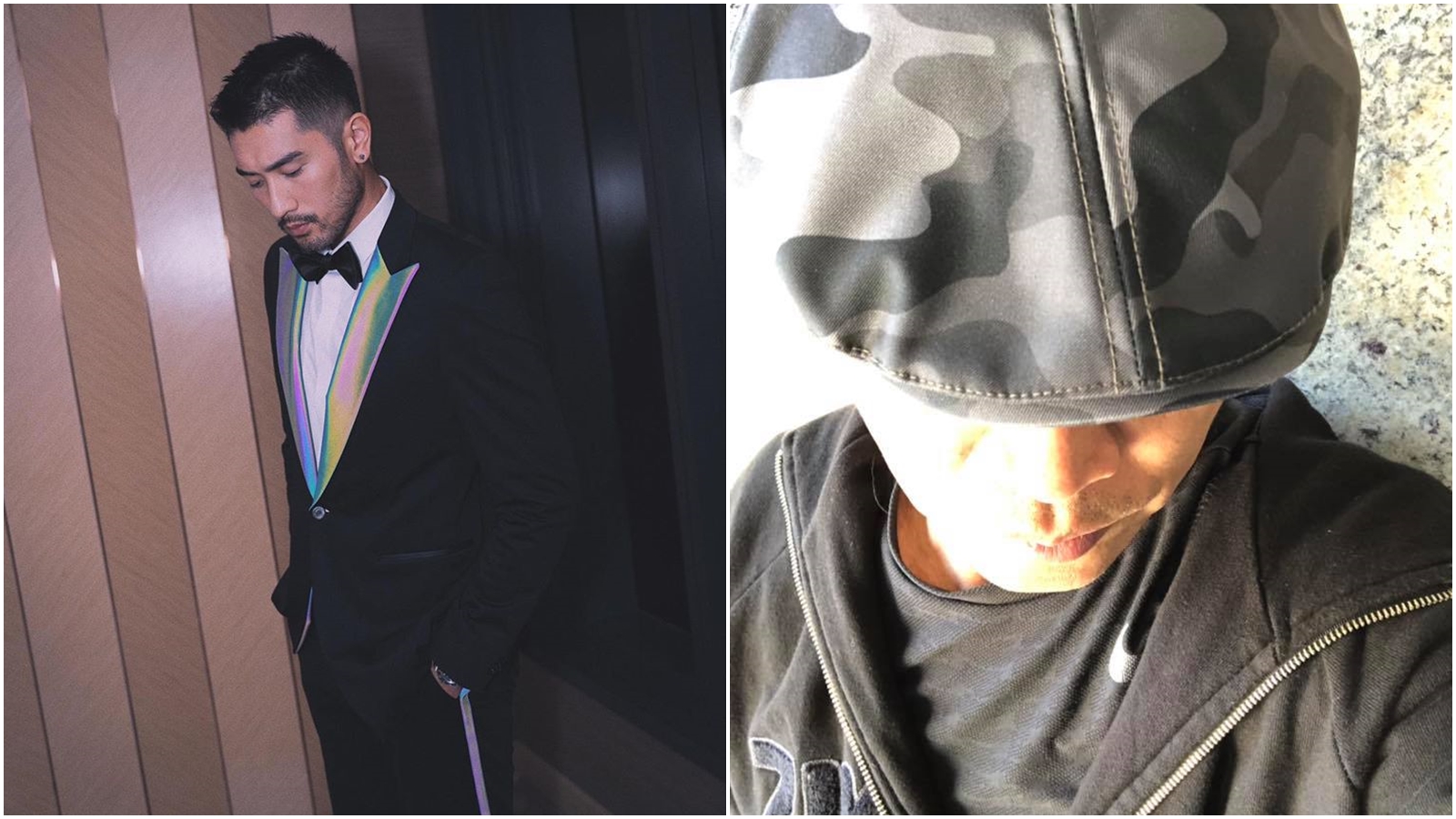 高以翔錄綜藝節目意外猝死，吳宗憲將責任歸咎南韓為「始作俑者」。（合成圖，翻攝自吳宗憲、高以翔臉書）