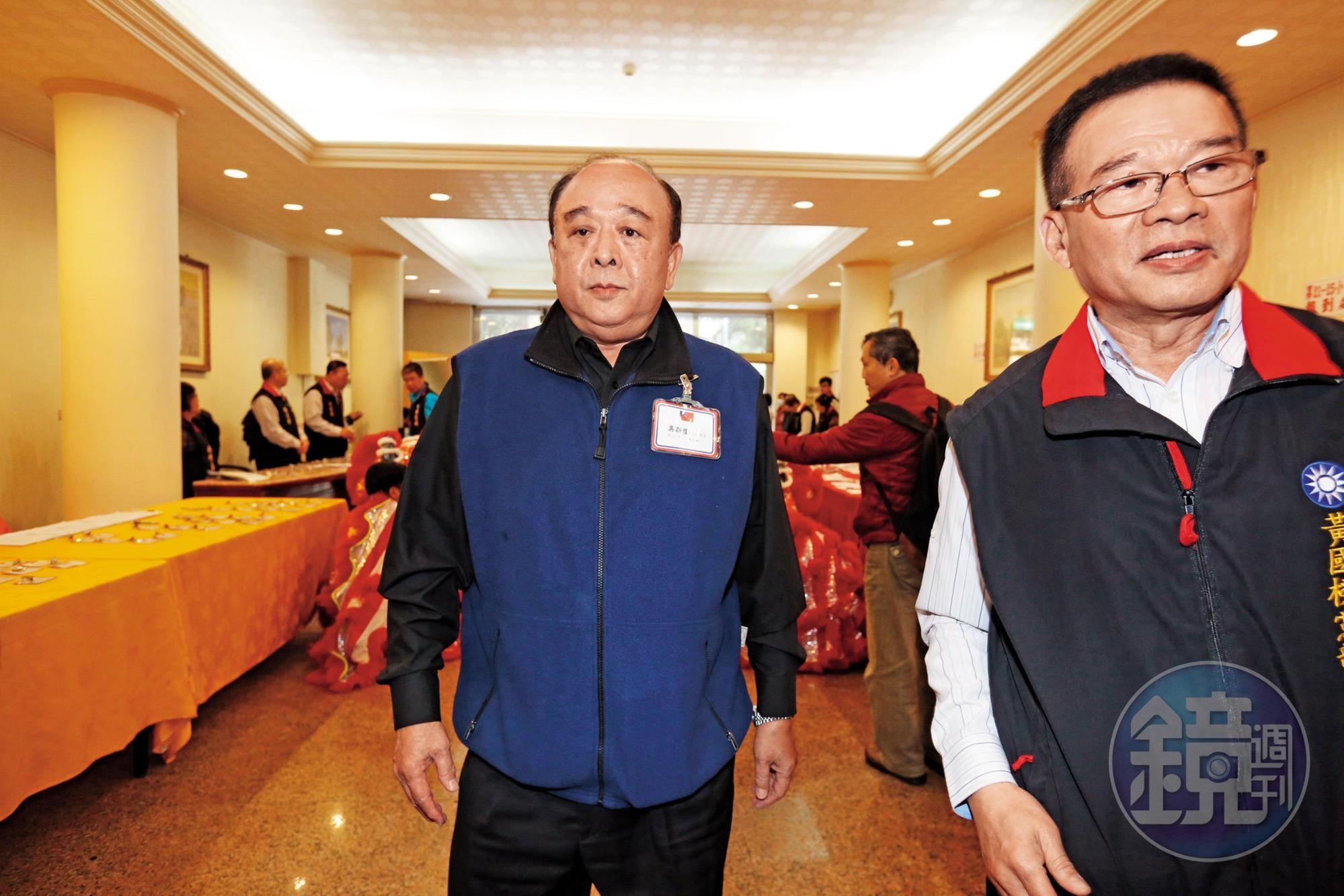 吳斯懷因親中立場成為綠營攻擊箭靶，也波及到自家立委選情。