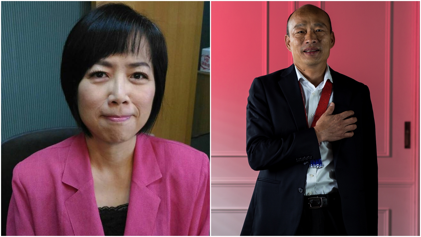 韓國瑜力挺波特王喊「政治歸政治、經濟歸經濟」,遭到原本挺他的黃智賢酸「噁心」。(合成圖,翻攝自黃智賢臉書、攝影組)