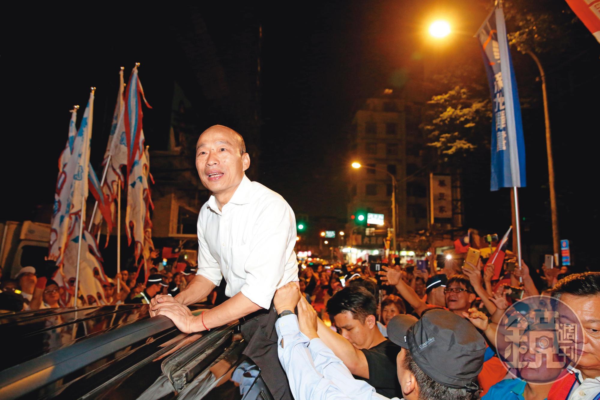 國民黨總統候選人韓國瑜,經常出言不遜,顛覆一般人對國民黨政治人物溫文儒雅的刻板印象。
