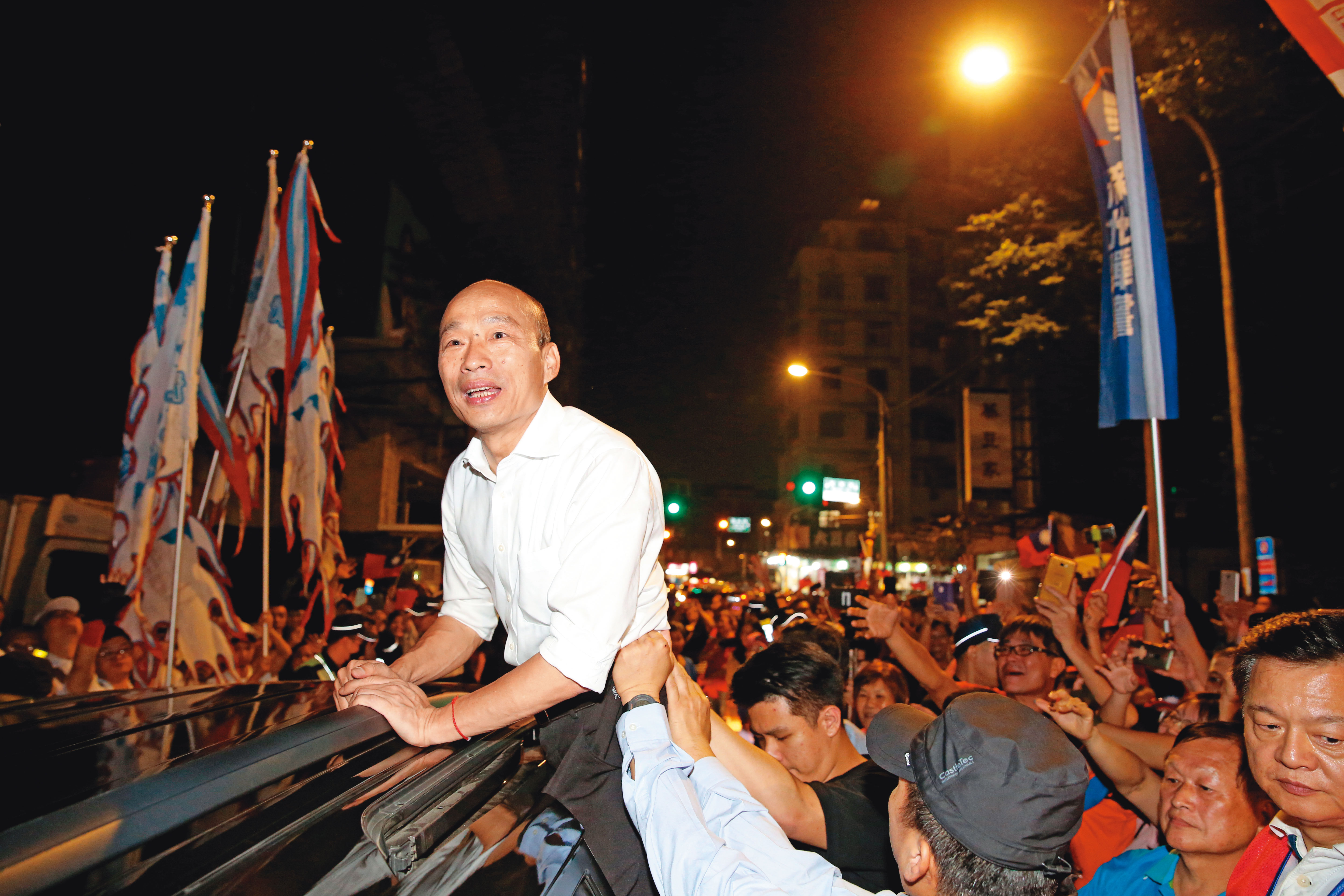 國民黨總統候選人韓國瑜，經常出言不遜，顛覆一般人對國民黨政治人物溫文儒雅的刻板印象。