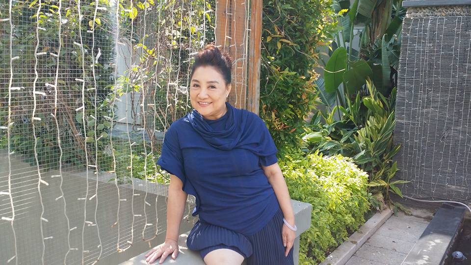 陳盈潔日前傳出顏面神經小中風。（翻攝自陳盈潔臉書）