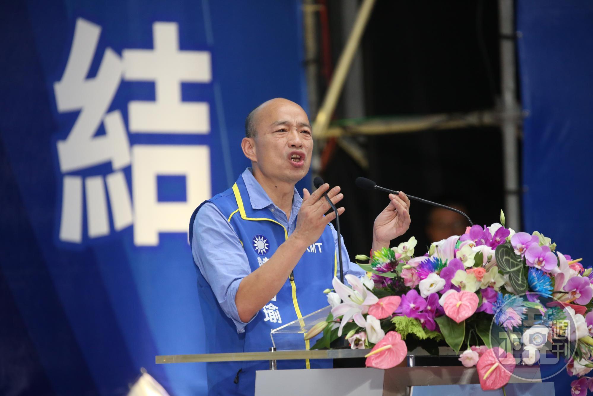 韓國瑜昨日怪陳其邁沒兌現選前承諾,引來網友熱議。