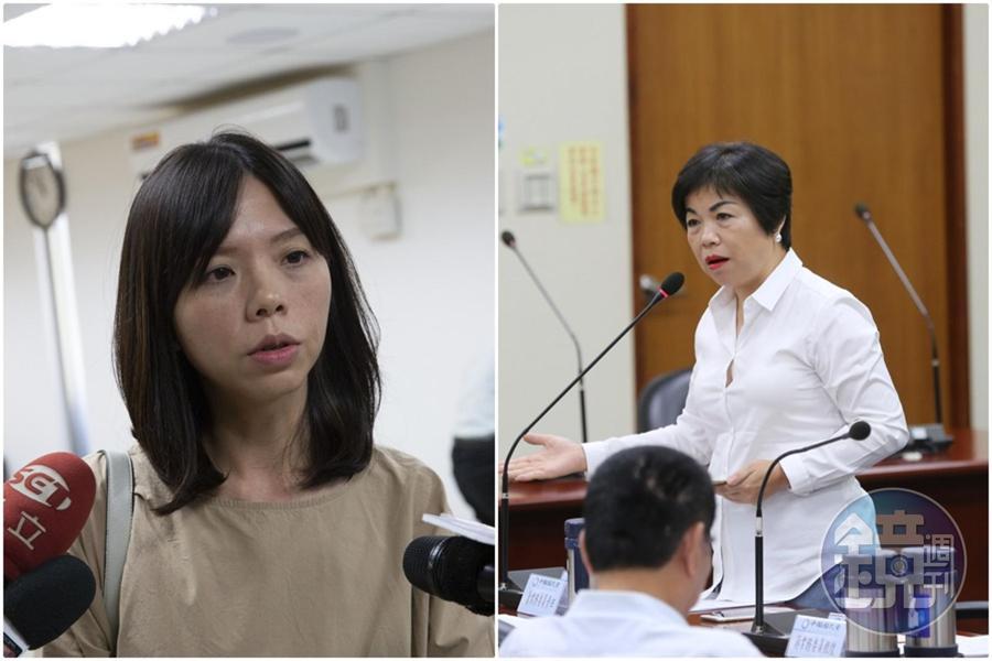 台中市副市長楊瓊瓔宣布辭職,對手無黨籍立委洪慈庸則表示「為時已晚」。(本刊資料照)