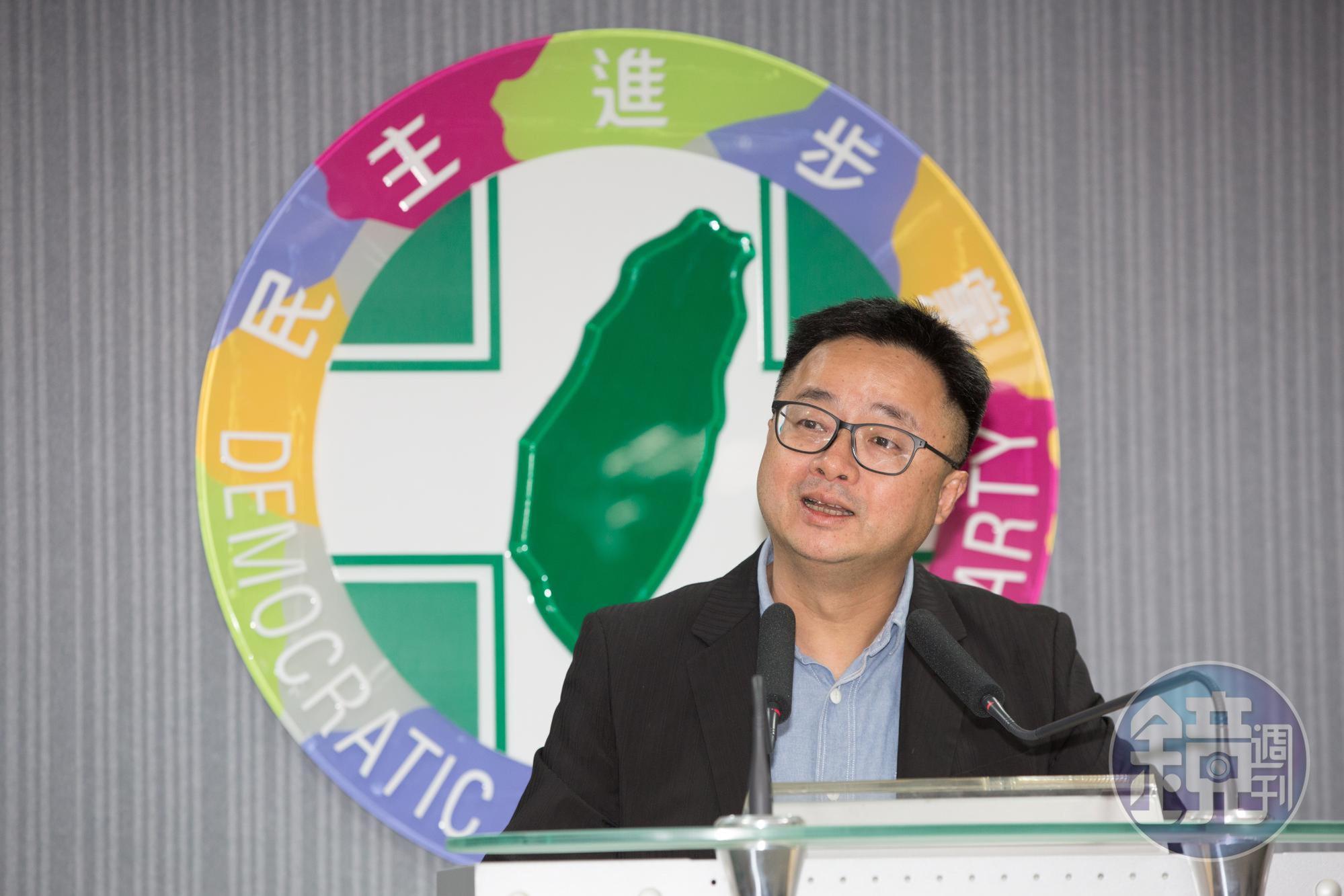民進黨祕書長羅文嘉今表示,民進黨中央黨部DNS網域伺服器連兩天受到不明境外IP攻擊。圖為本刊資料照。