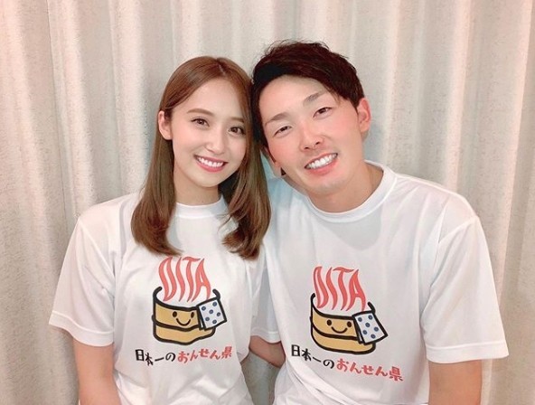 衛藤美彩(左)於4月認愛源田壯亮(右),小倆口也在10月宣布婚訊。(翻攝自衛藤美彩IG)