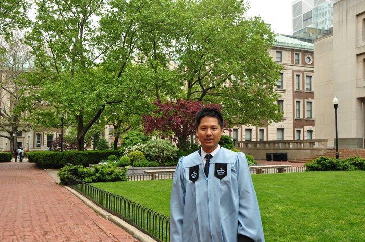 大學畢業後，吳昕霈留在加州工作，因為情傷，他離開美國西岸，遠赴東岸的紐約攻讀MBA。（吳昕霈提供）