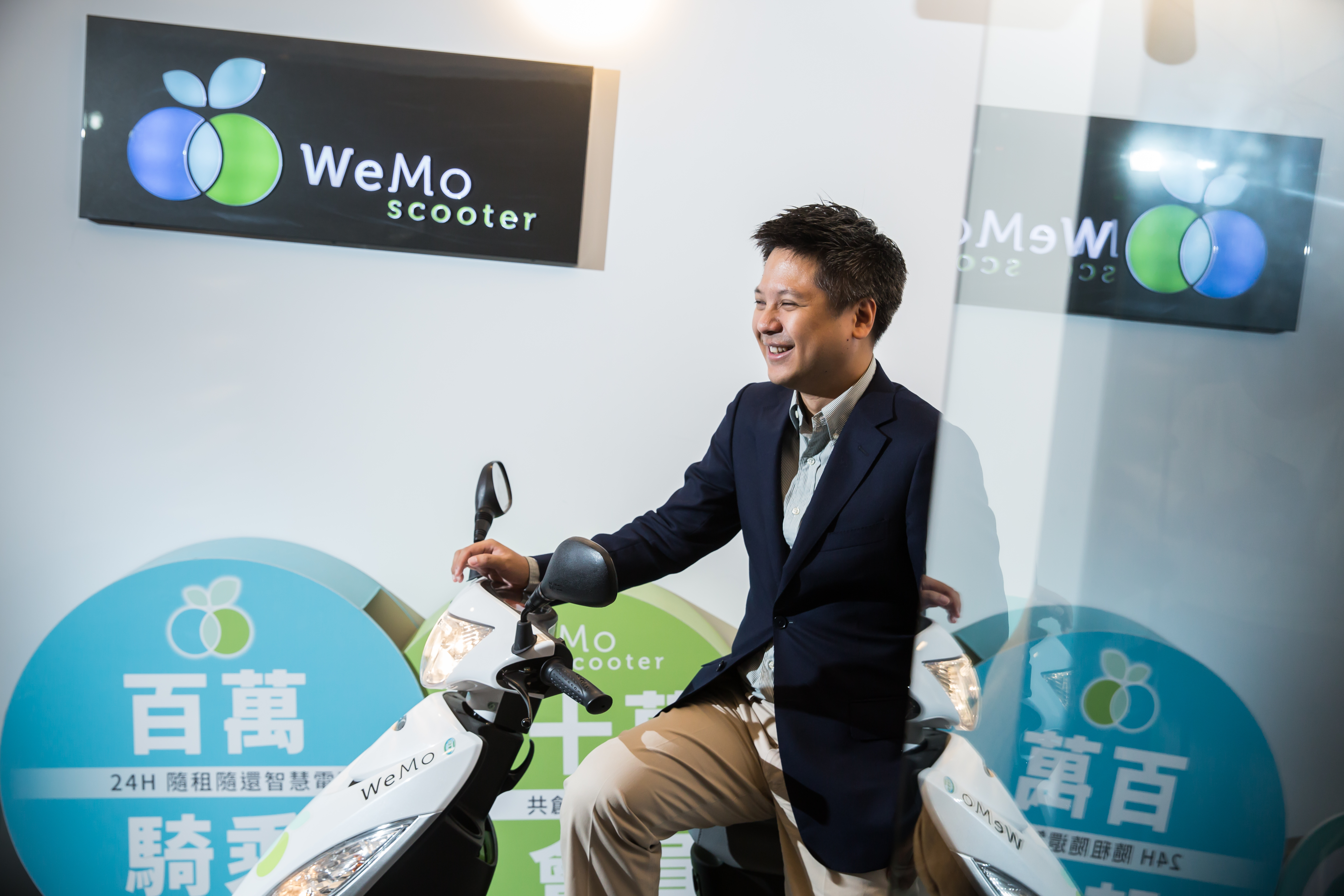 吳昕霈表示，明年WeMo將強化行銷策略，不排除找藝人代言。