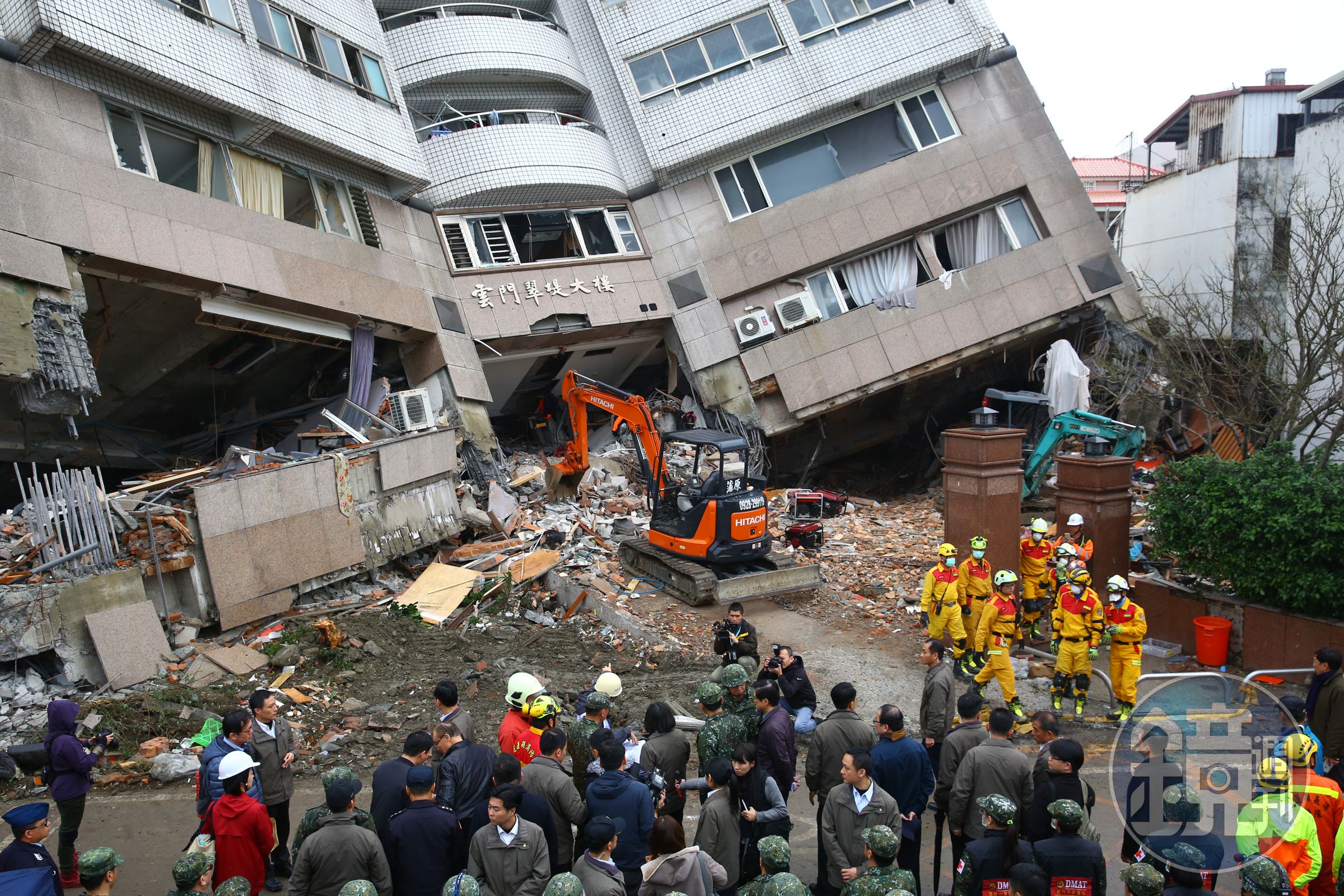 地震震度新分級於明年元旦上路，去年2月6日地震有不少地區為7級震度，但依新的計算方式，只有花蓮地區為震度7級。（本刊資料照）
