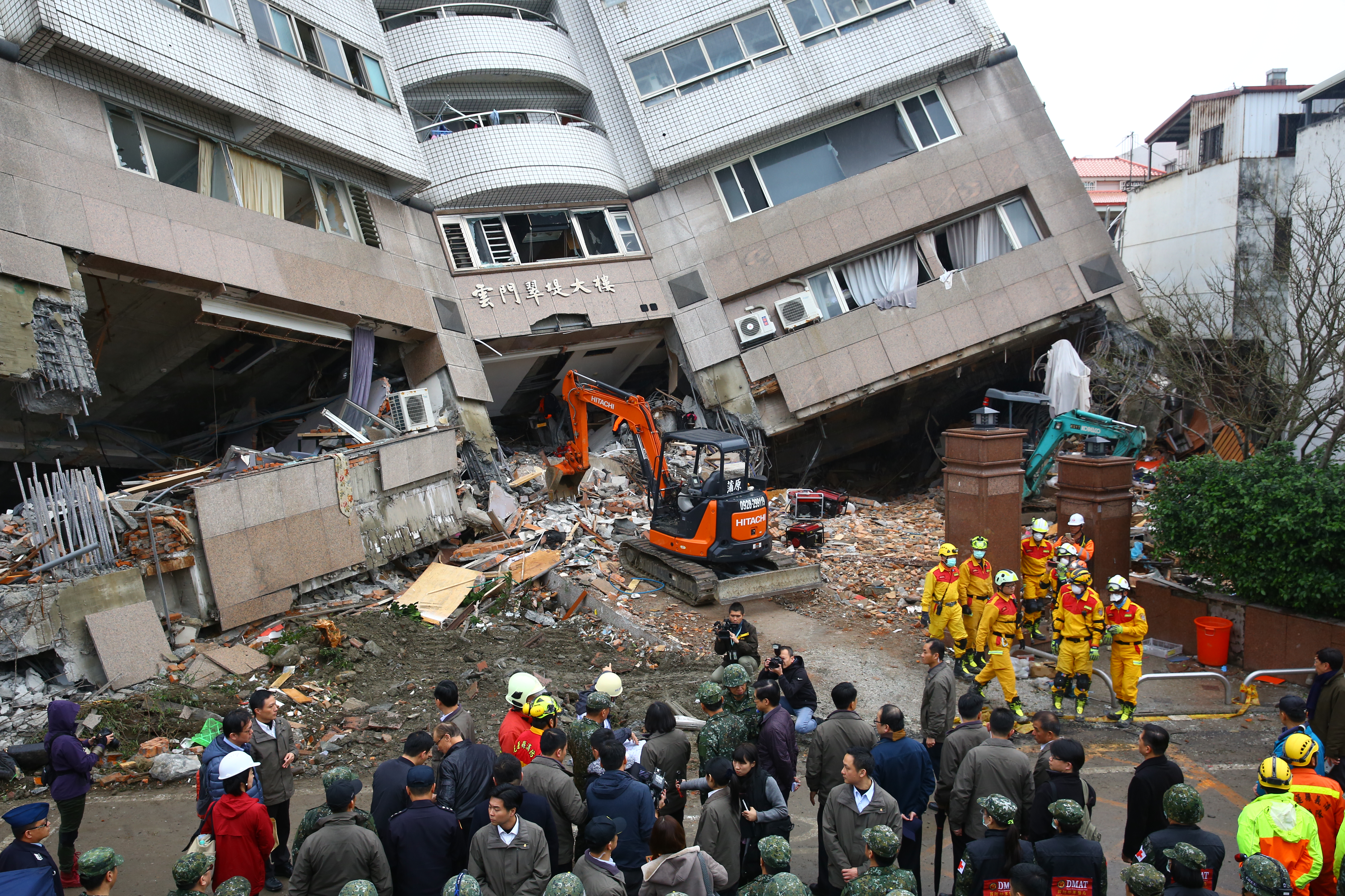 地震震度新分級於明年元旦上路，去年2月6日地震有不少地區為7級震度，但依新的計算方式，只有花蓮地區為震度7級。（本刊資料照）