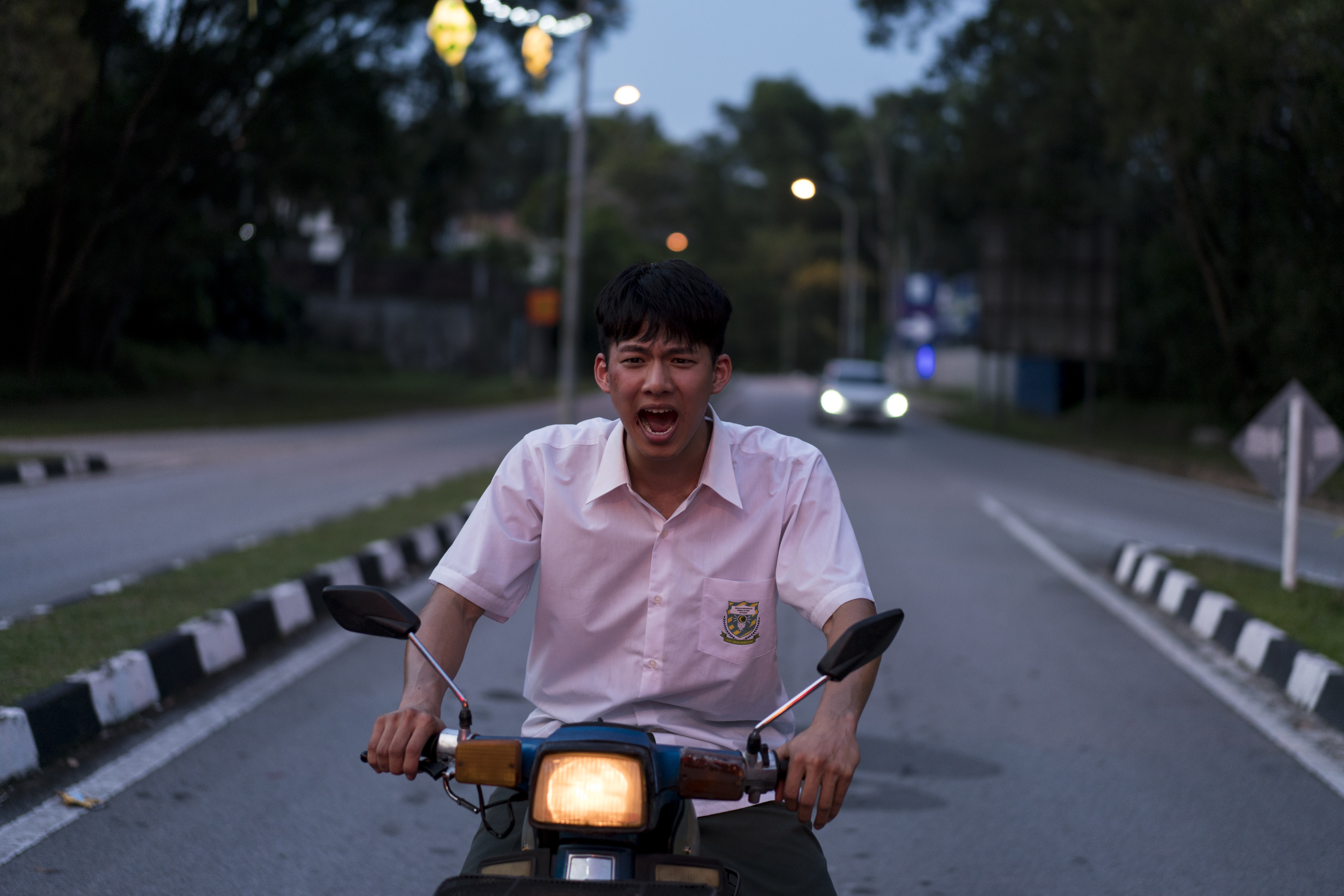 吳念軒飾演來台灣讀書的馬來西亞僑生，馬來口音的國語學得活靈活現。（牽猴子提供）