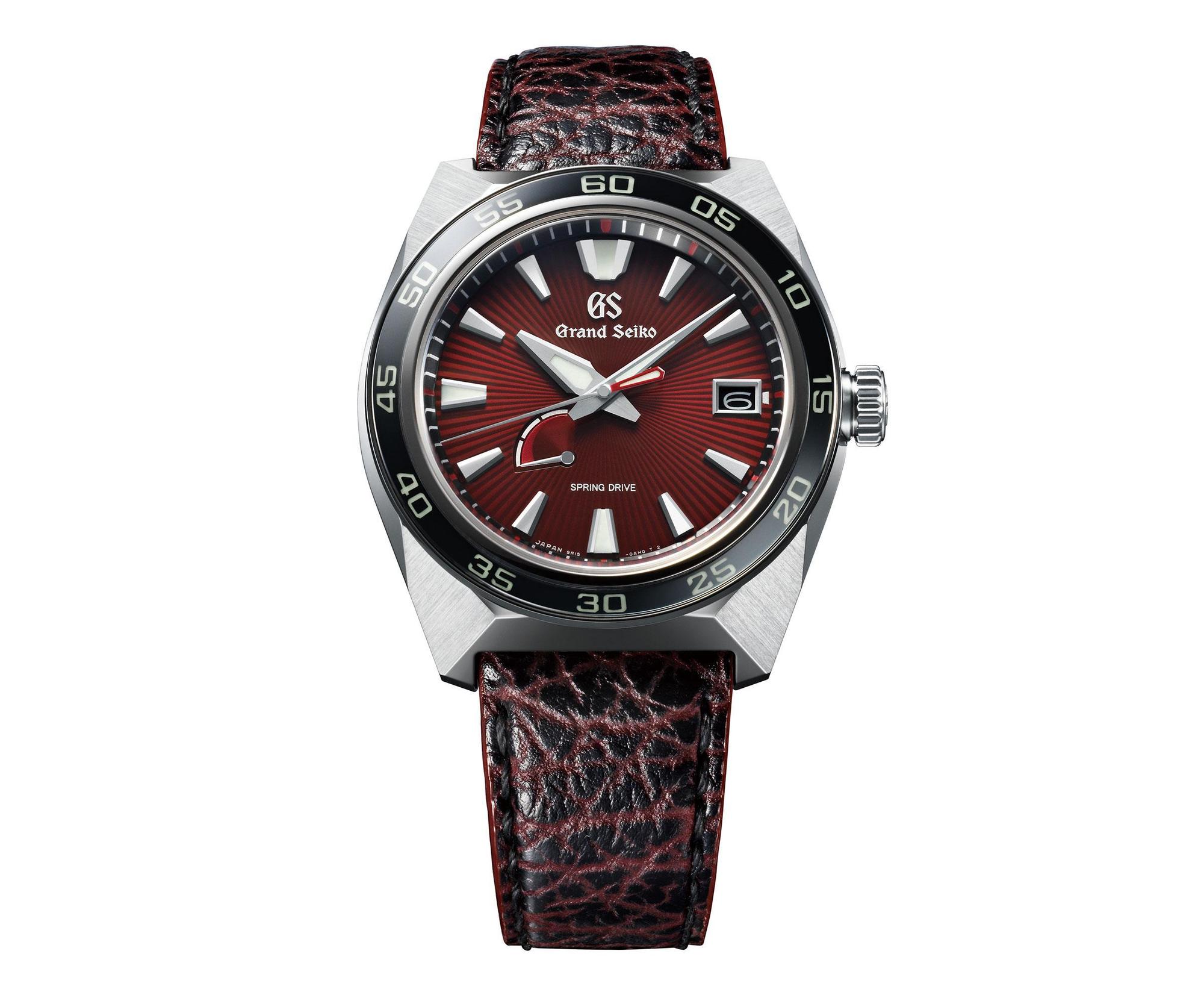 SBGA405 哥吉拉 65 周年聯名錶款，全球限量650只，台灣限量50只，定價NT$395,000。
