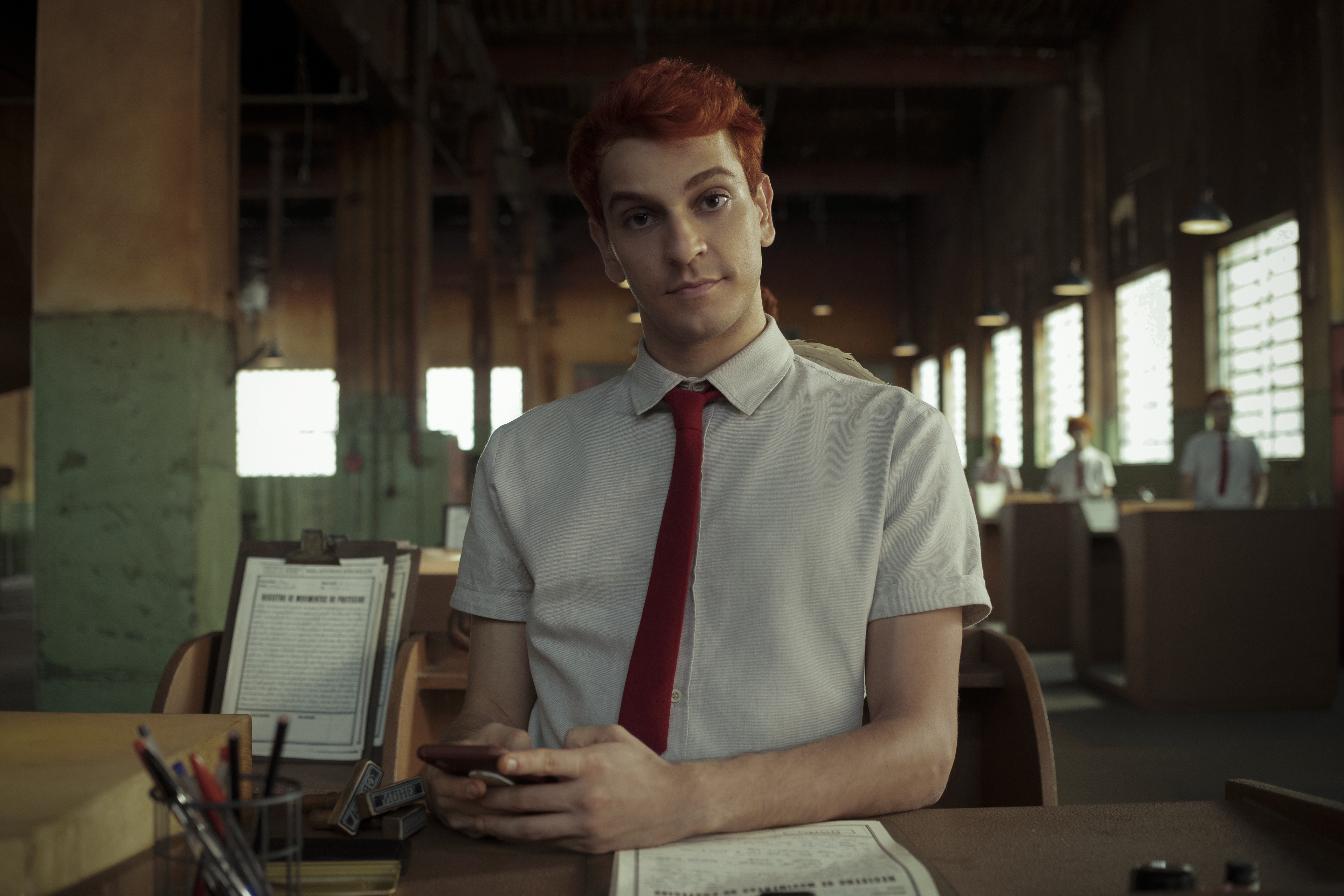 烏利是天使總部近300年來，第一位新來的菜鳥天使，他滿腦子有自己的想法，根本不在意各種規範。（Netflix提供）