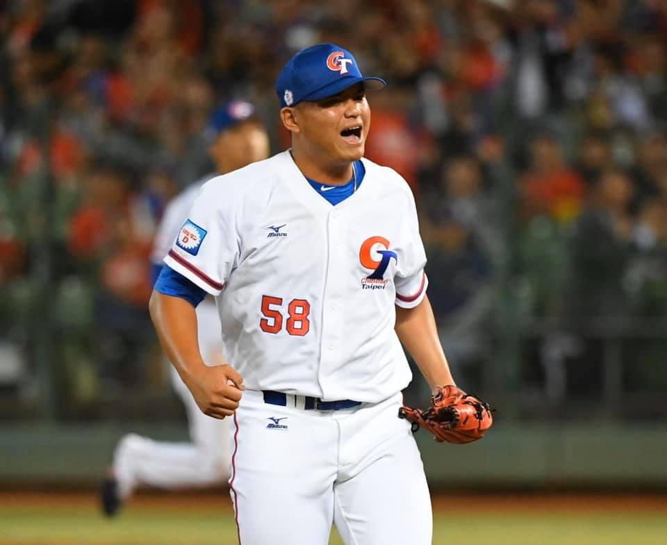 胡智為因12強表現亮眼，成功與教士隊簽下小聯盟合約，甚至還有望受邀大聯盟春訓。（翻攝自胡智為臉書粉專）