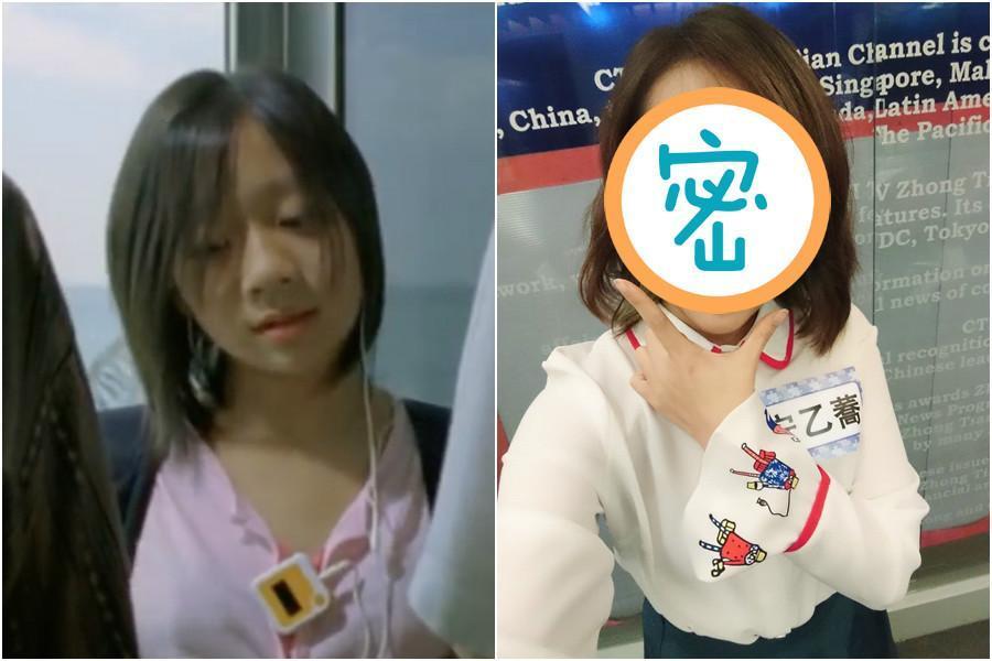當年在《海角七号》中飾演大大的小女孩,如今已經變成20歲女大生。(翻攝安乙蕎臉書、YouTube)