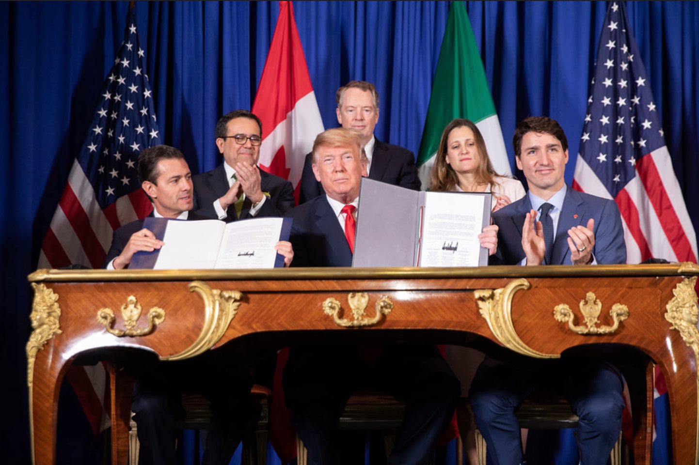 台灣命理大師蔡上機早在今年豬年到來時，就已神準命中川普今年運勢不佳，有可能被彈劾。（翻攝自川普臉書）