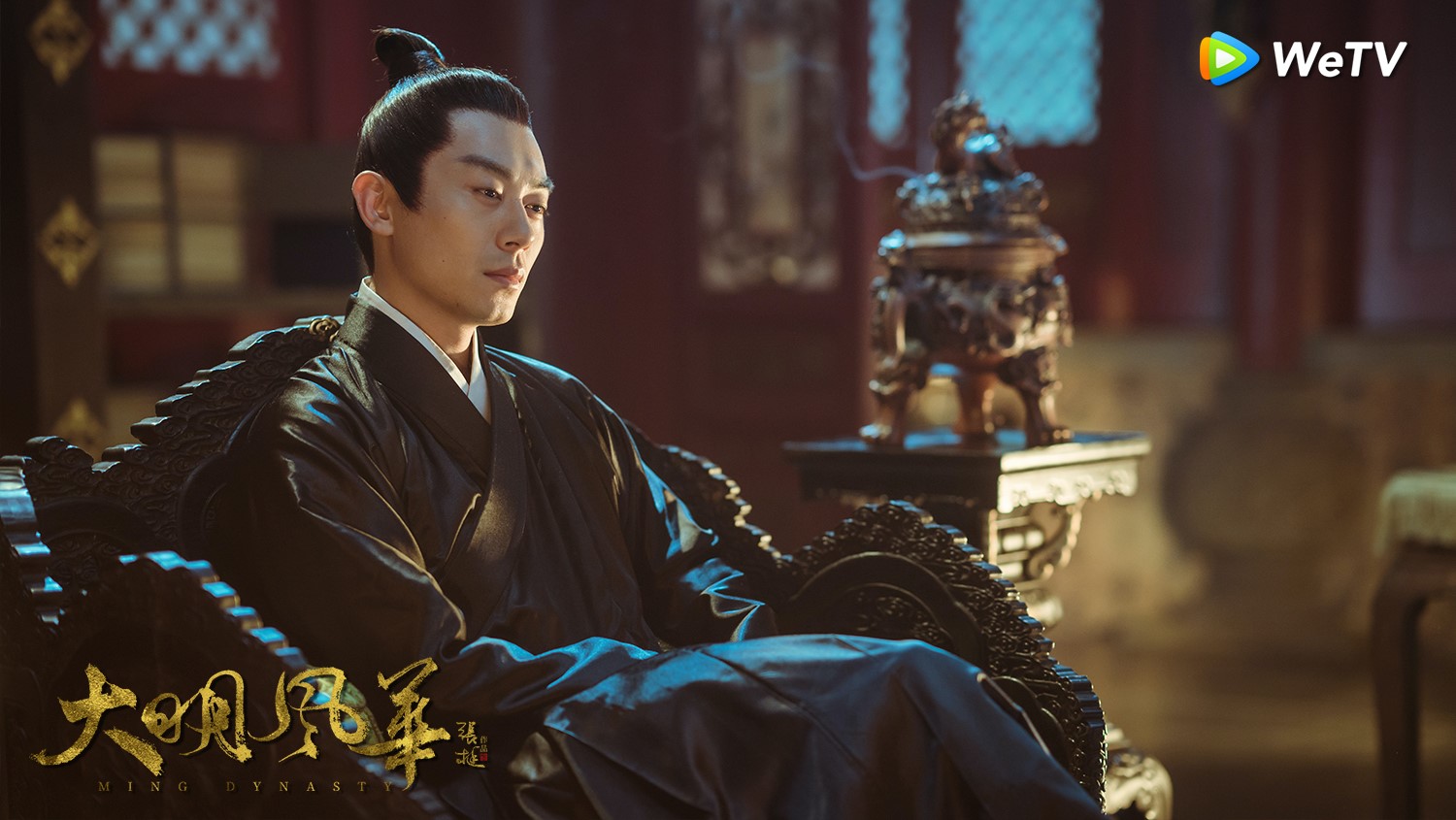 朱亞文在《大明風華》的演出引發網友討論。(WeTV提供)