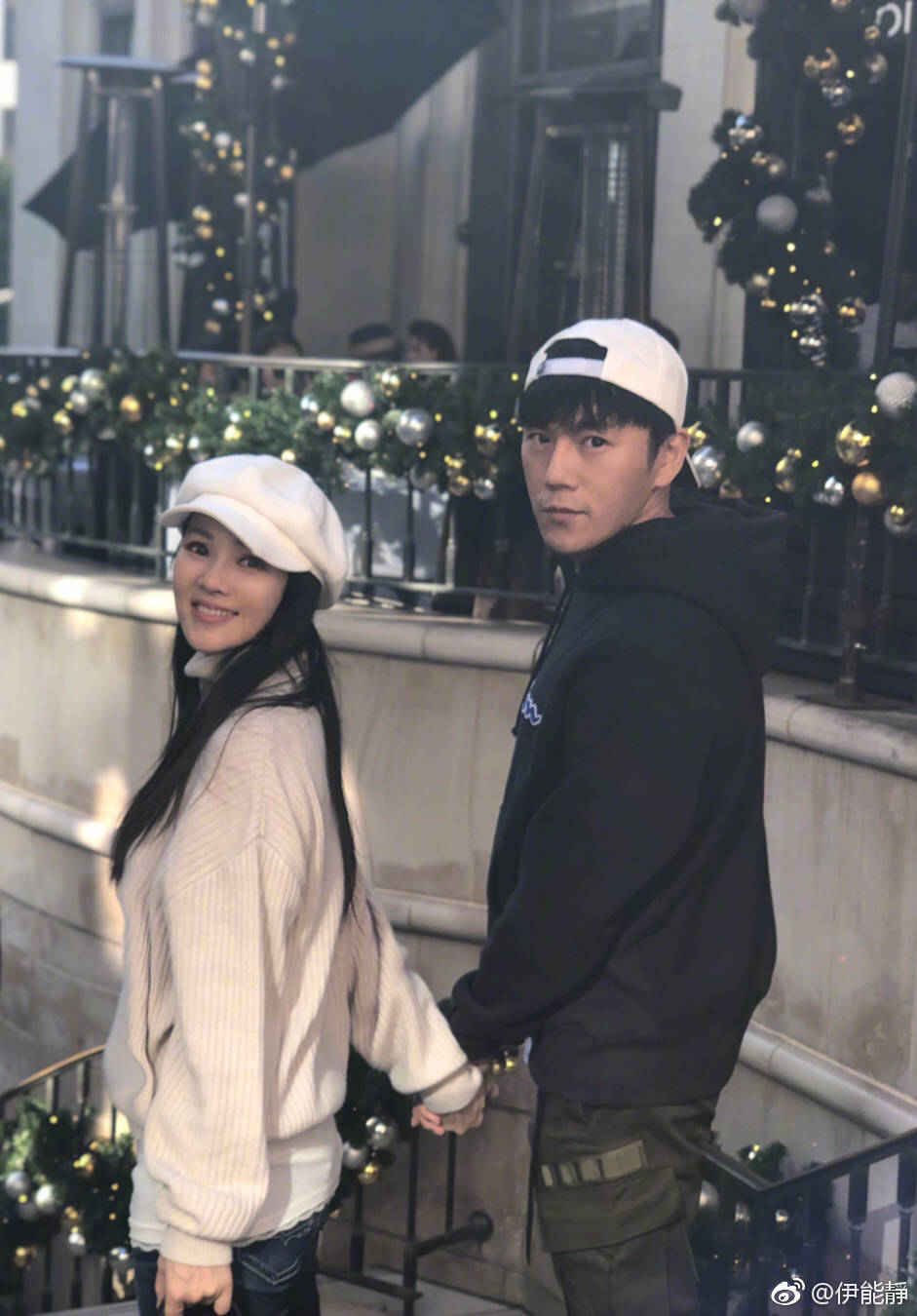 伊能靜在對岸工作也找到第二春，「歸屬」大陸男星秦昊。（翻攝自伊能靜微博）