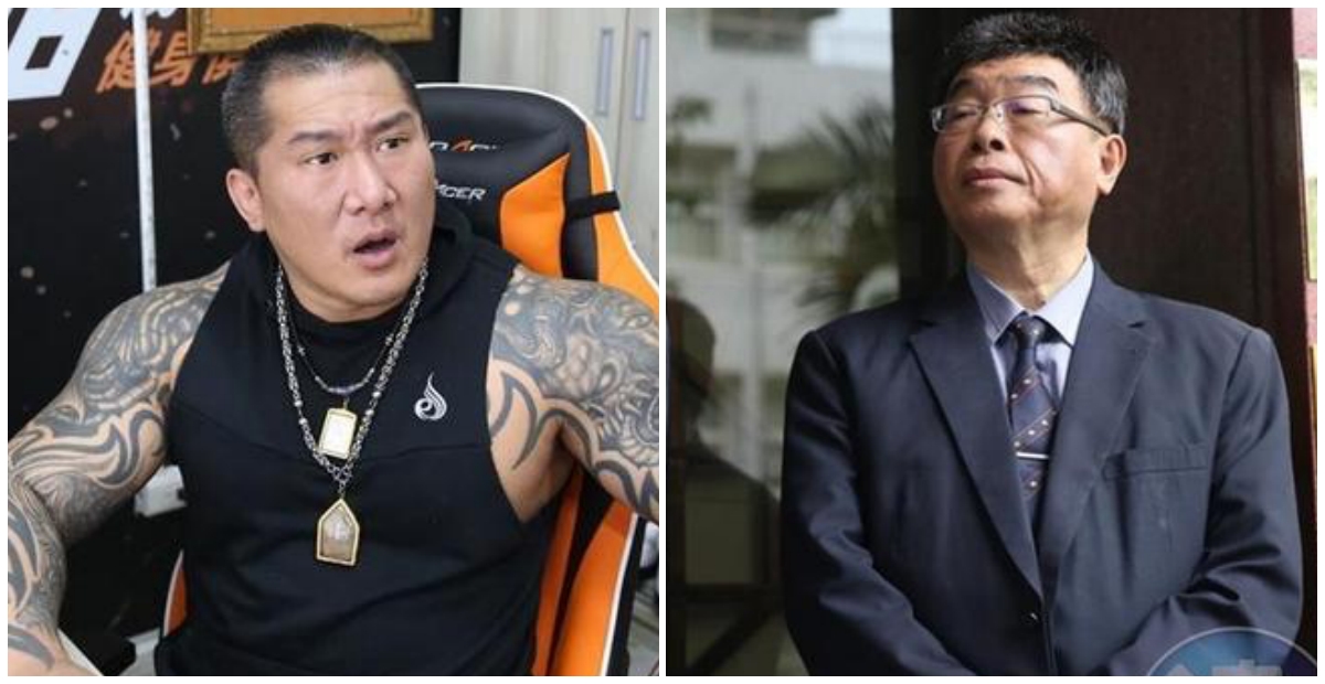 館長火大，再度回嗆邱毅。（左圖：翻攝自飆捍臉書／右圖為資料照）