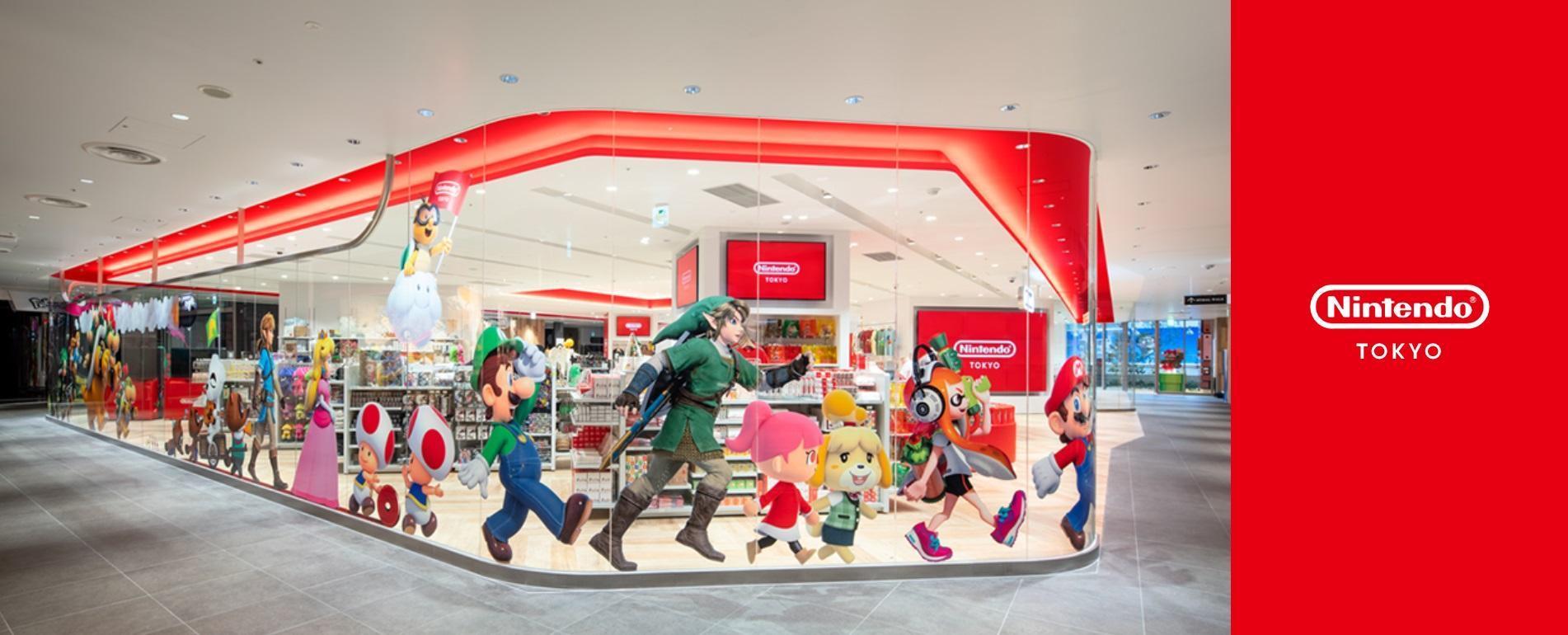 任天堂遊戲角色，是不分年齡、國籍玩家們的好朋友。（翻攝自Nintendo TOKYO官網）