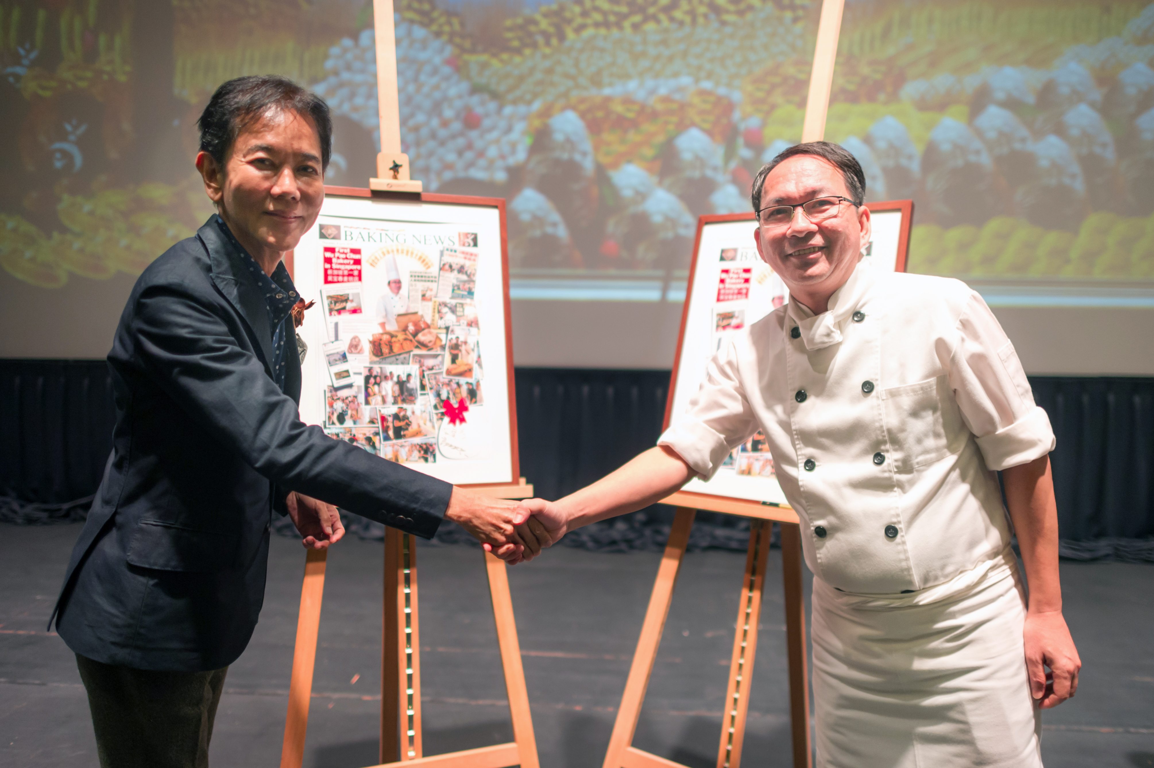 郭明忠與台灣淵源很深，還與吳寶春合作，在新加坡、上海等地拓點。（麵包物語提供）