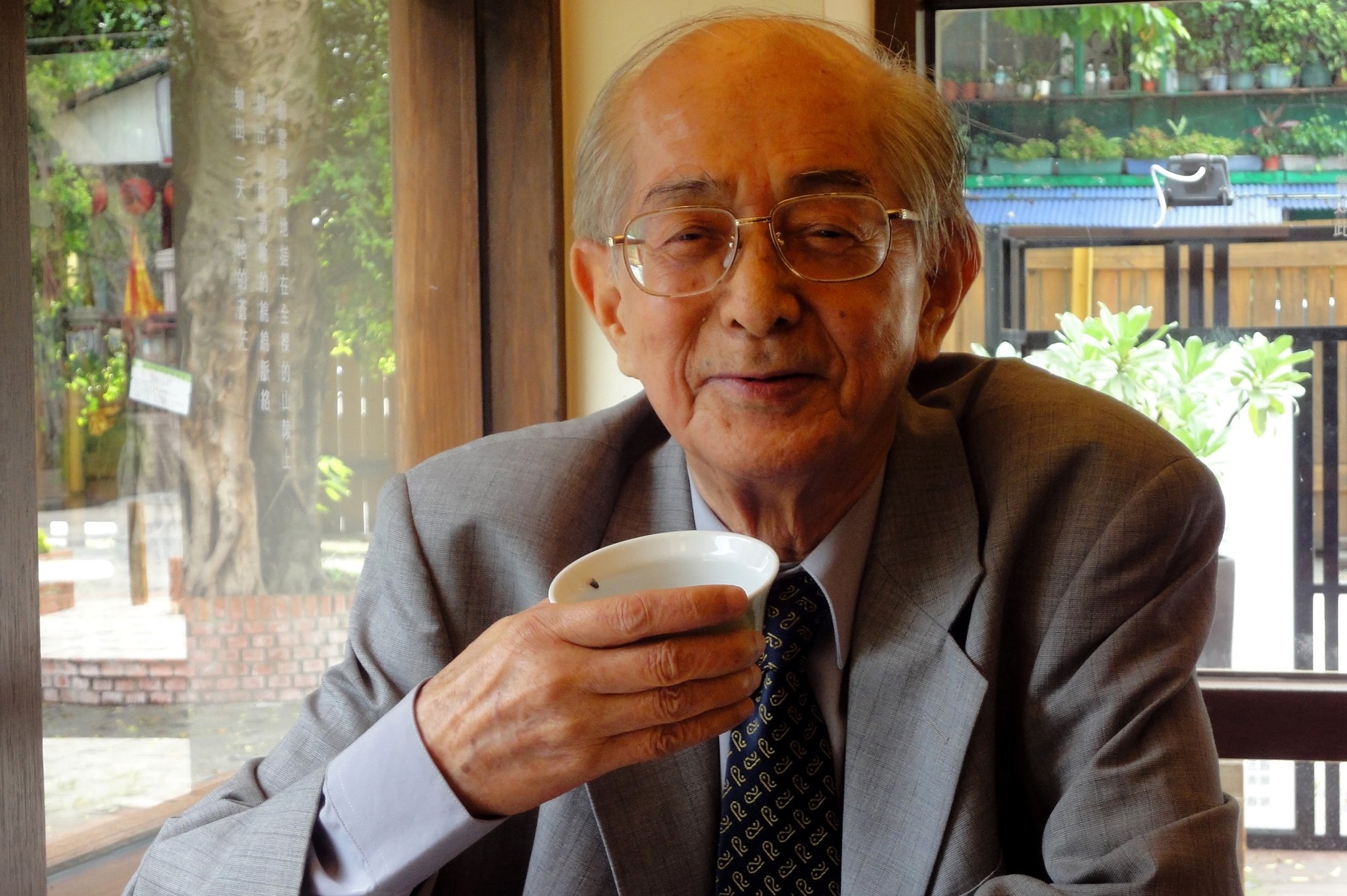 大小孩心中永遠的小太陽、兒童作家林良（圖）23日早上在家中過世，享耆壽96歲，一生奉獻給兒童文學。（翻攝自林良爺爺臉書）