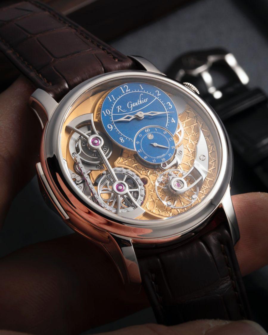 ROMAIN GAUTHIER Logical One Customization 高級訂製腕錶。