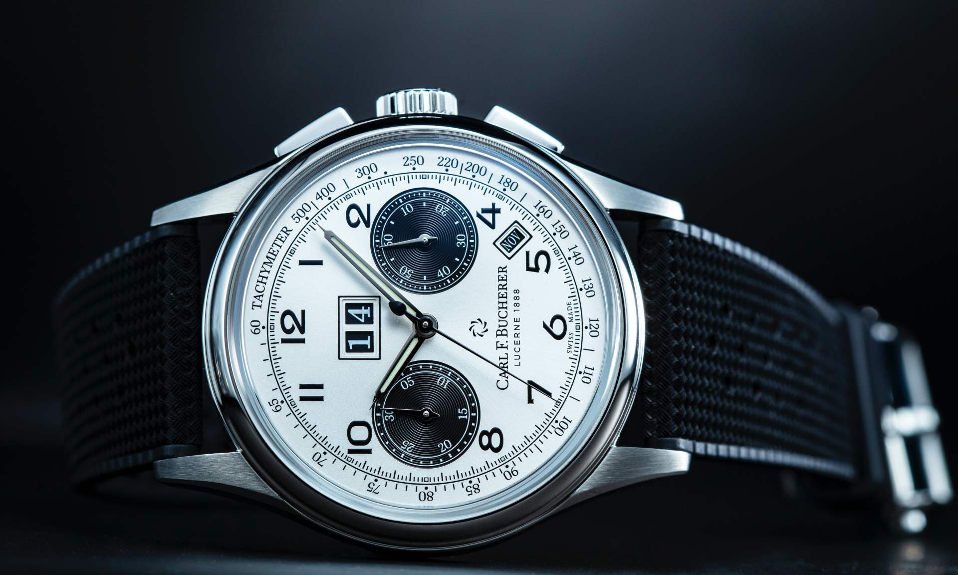 CARL F. BUCHERER Heritage BiCompax Annual 定價約NT$235,000。