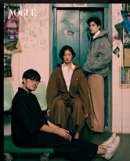 近期3人在泰國密集受訪接受宣傳。（翻攝自Vogue Thailand臉書粉絲頁）