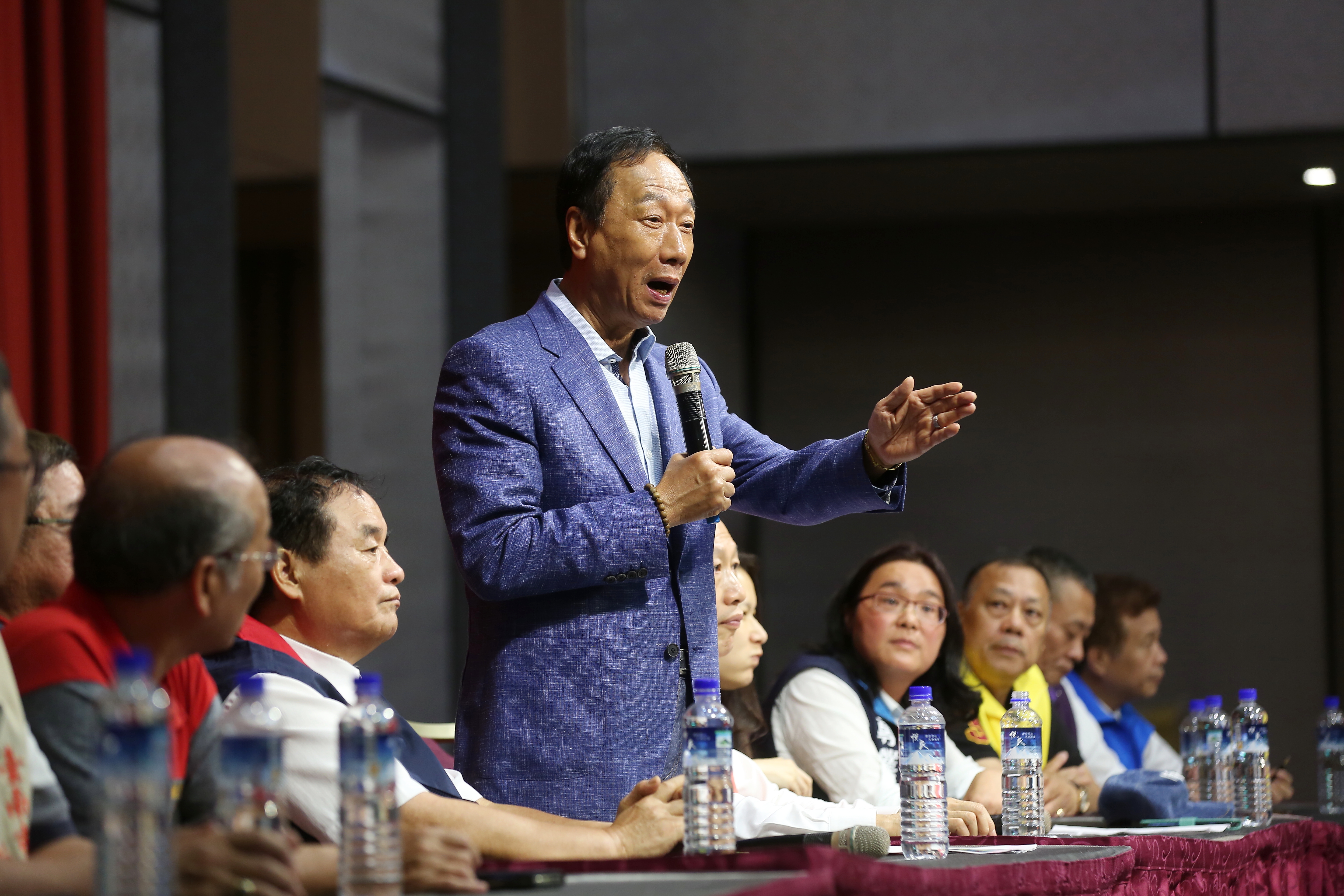 郭台銘坦言，的確後悔退出總統大選。