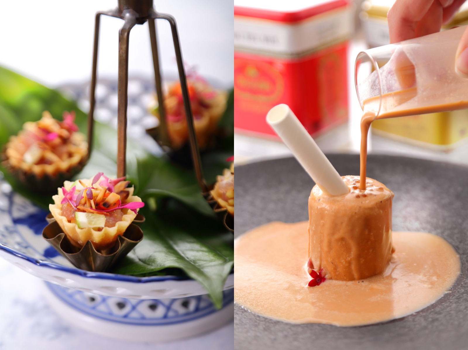 晶華酒店Taste Lab邀來泰國名廚Ian Kittichai推出「泰魂法菜大師饗宴」。